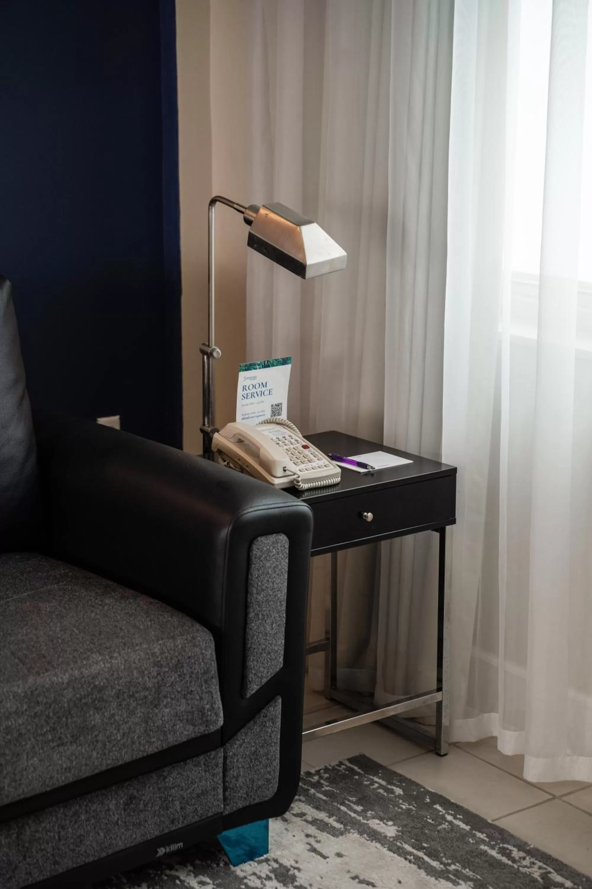 Living room in The Sagamore Hotel South Beach