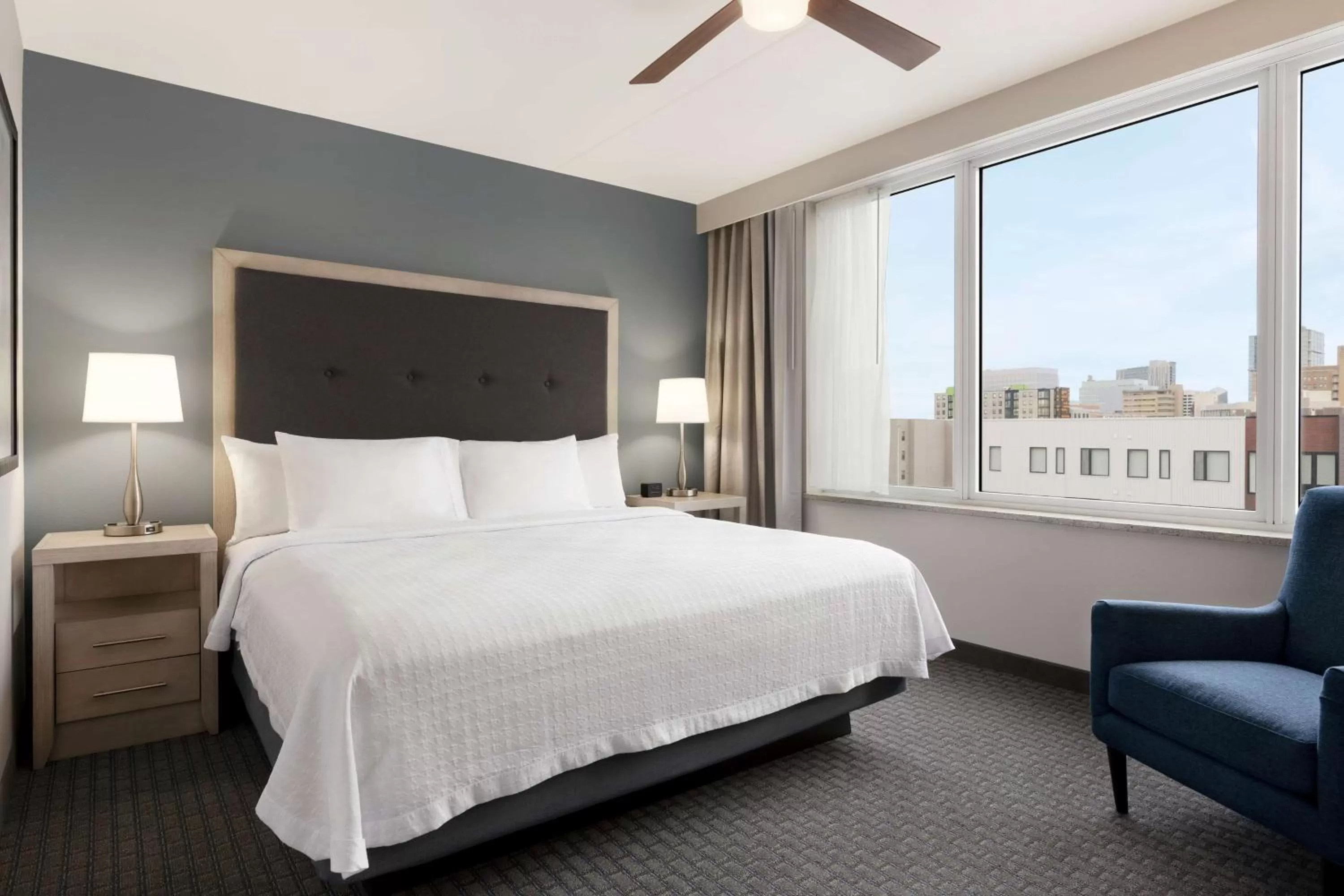 Bedroom, Bed in Homewood Suites University City Philadelphia