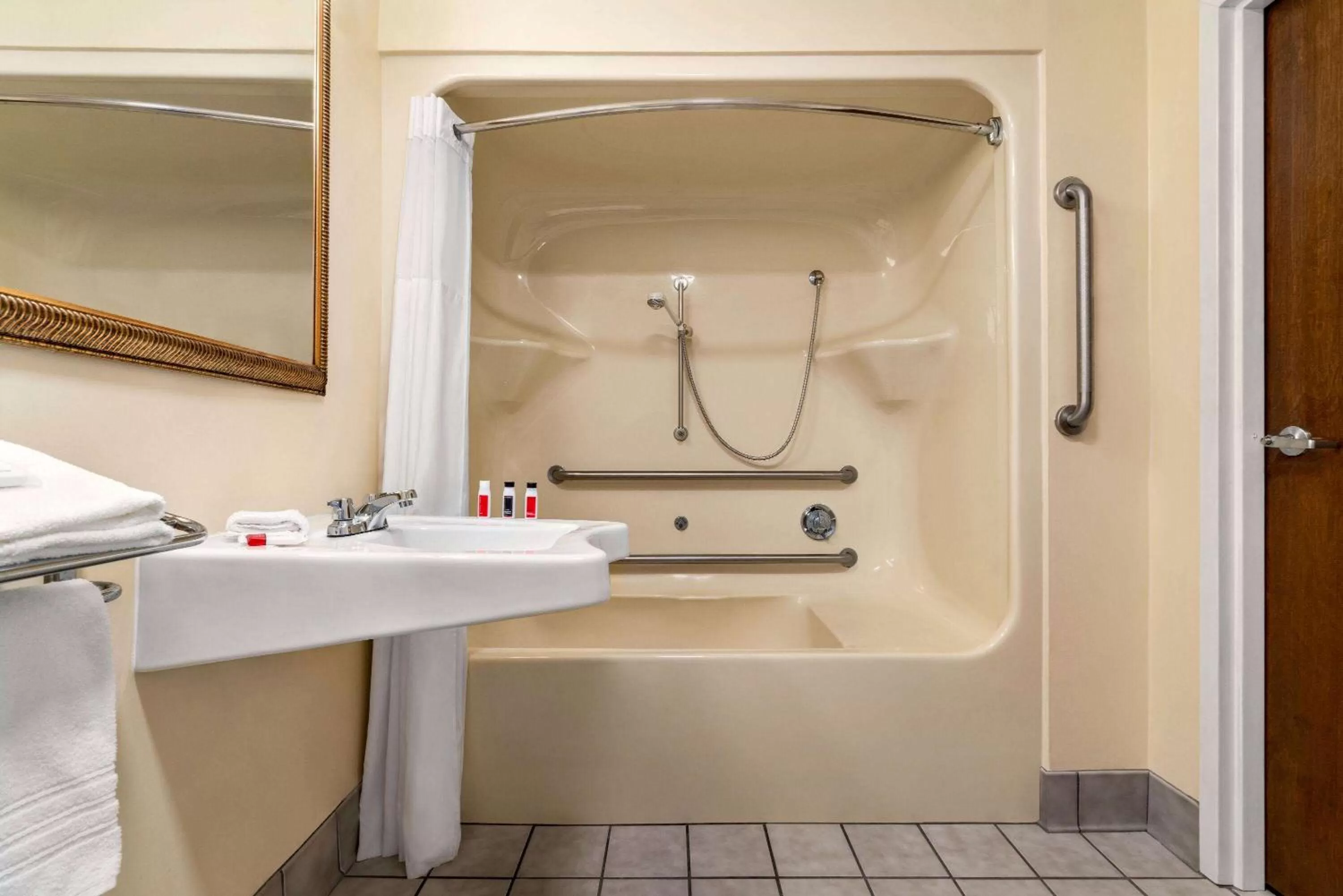 Bathroom in Baymont by Wyndham North Dartmouth Fall River