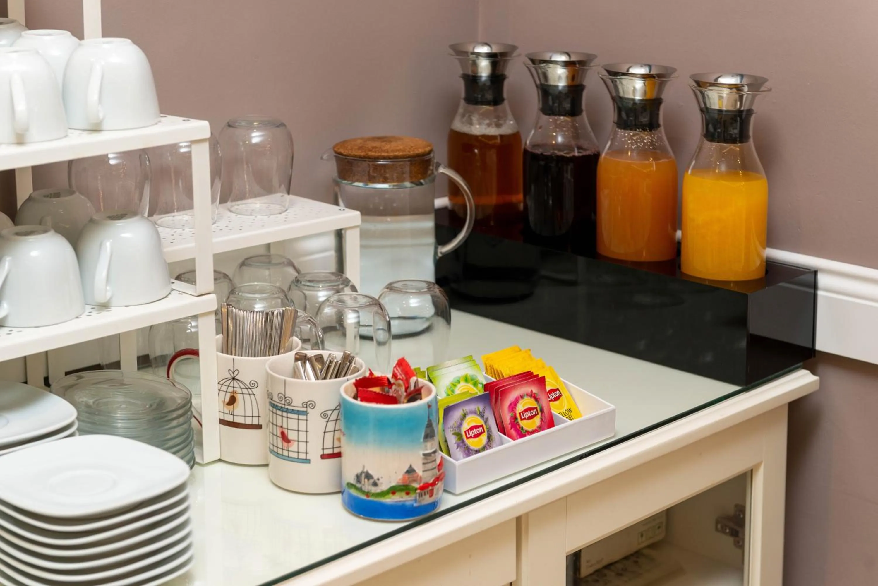 Buffet breakfast in Mr. Bird Hotel