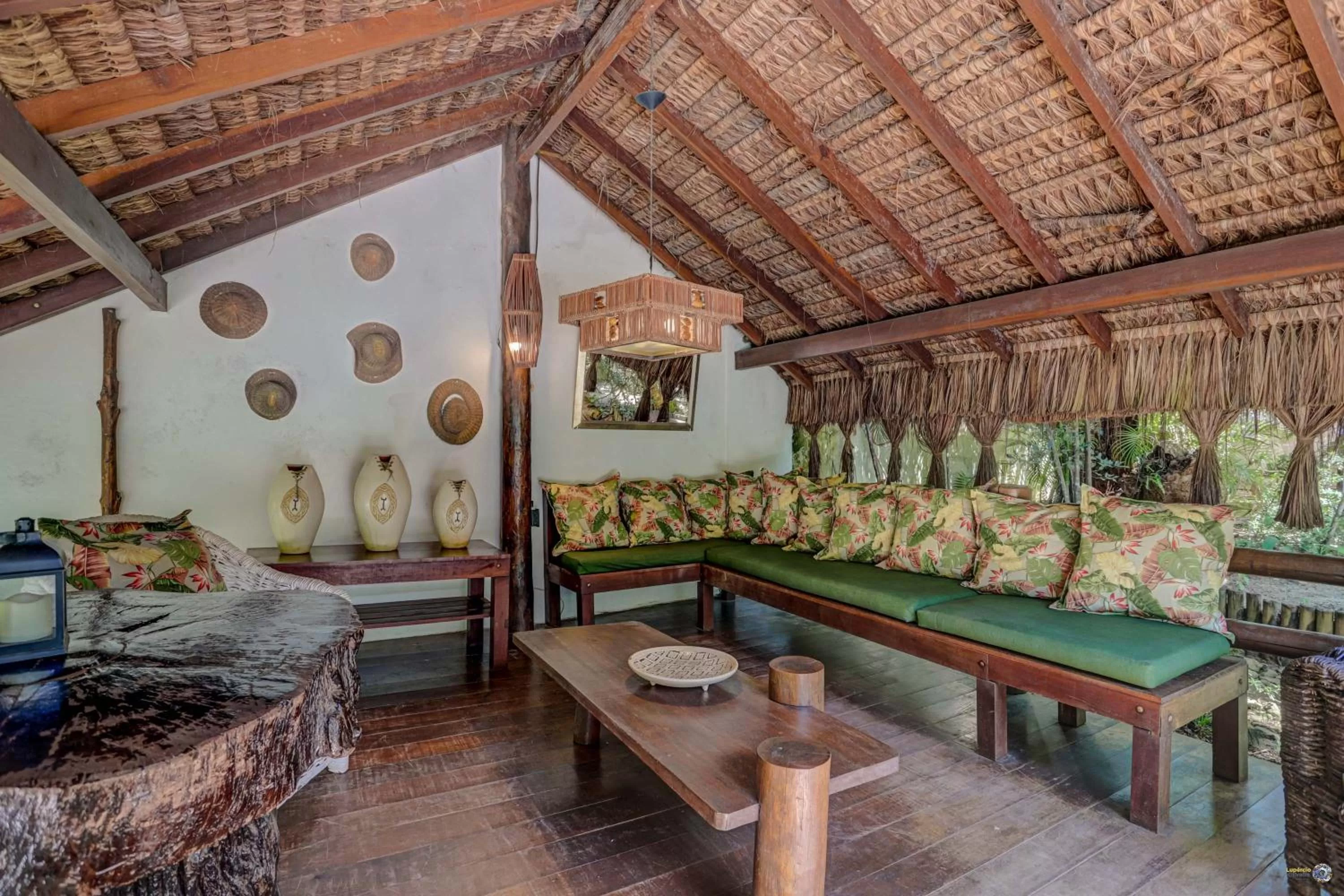 Living room in Pousada Villa N'kara