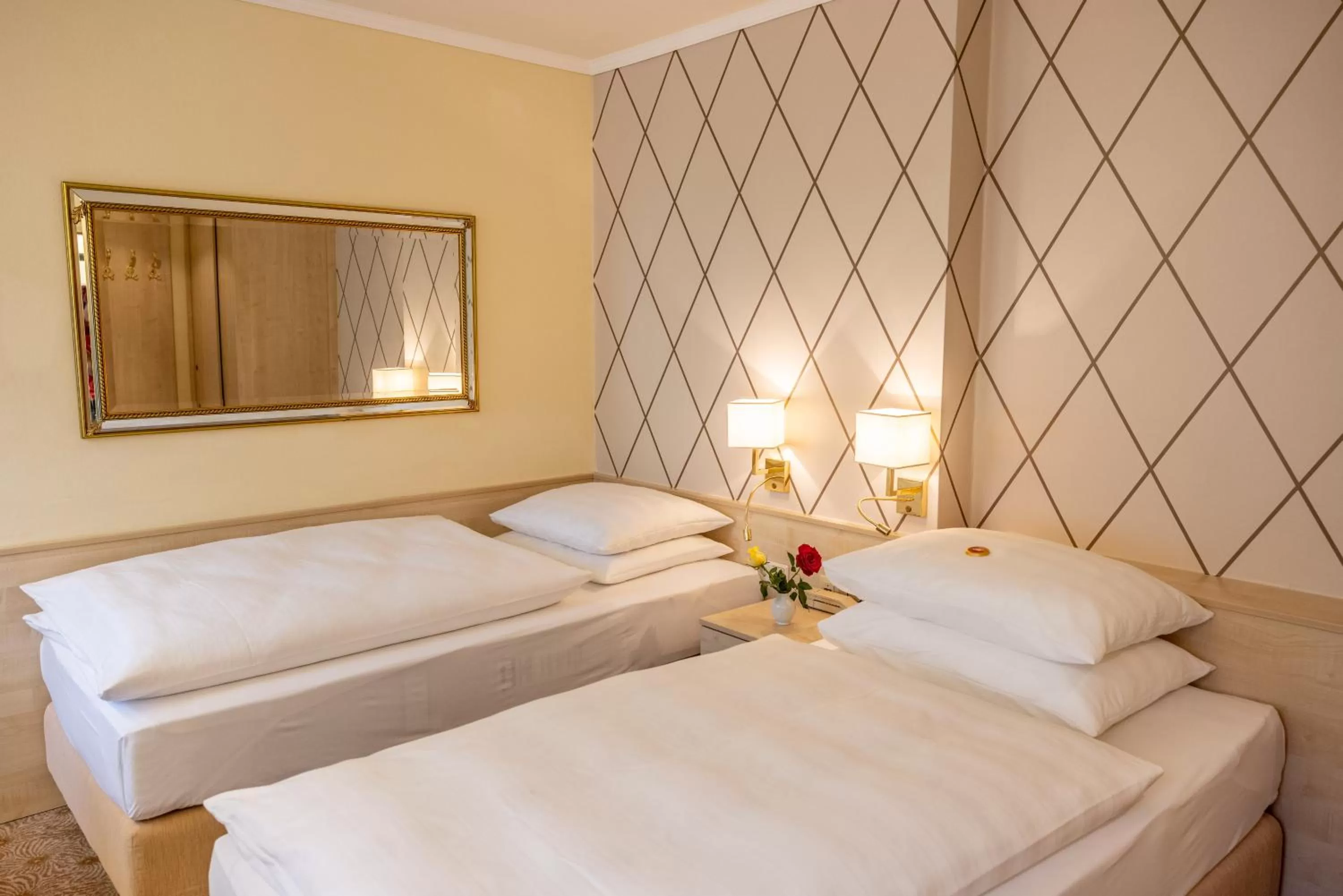 Bedroom, Bed in Hotel Scherer