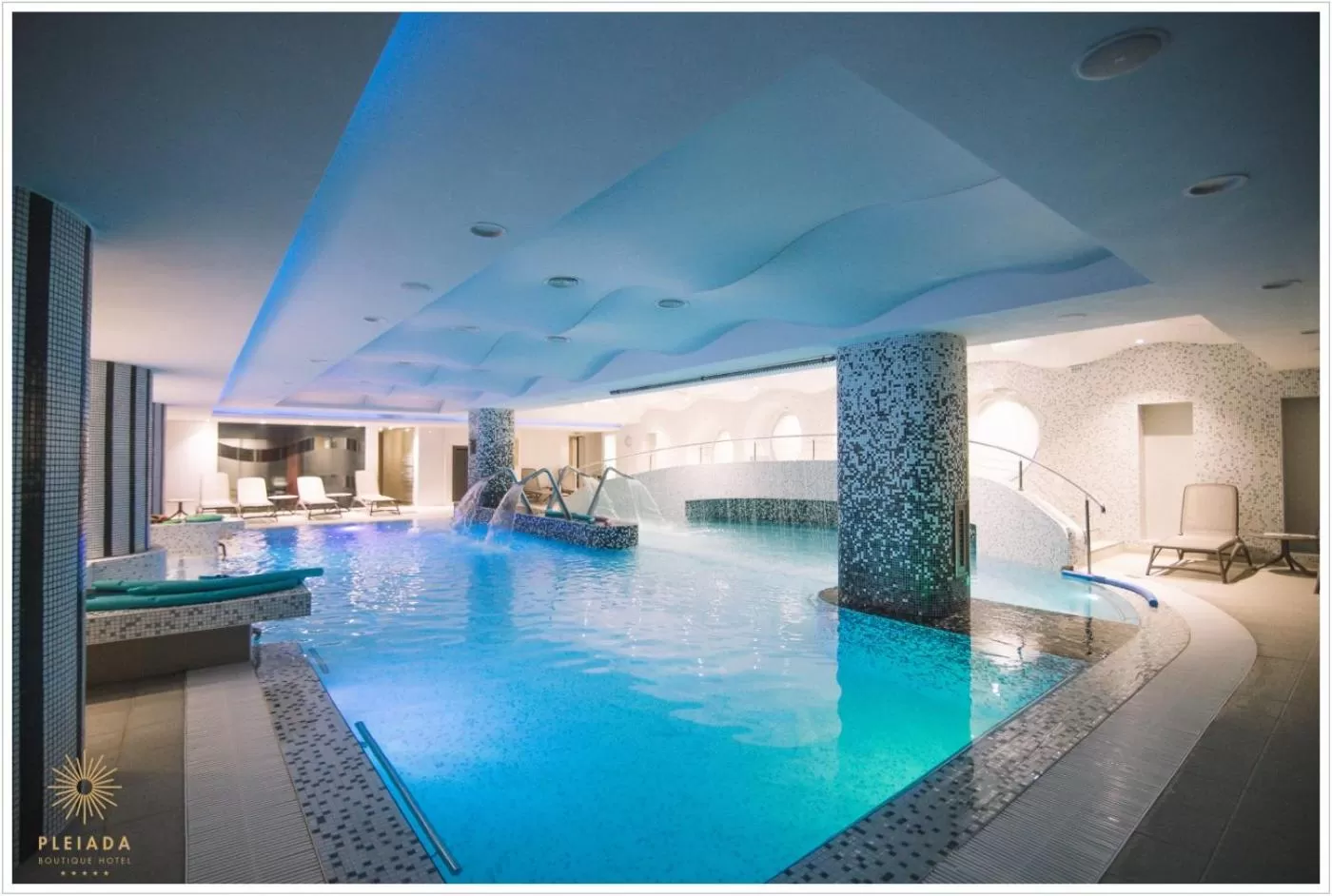 Swimming pool in Pleiada Boutique Hotel & Spa