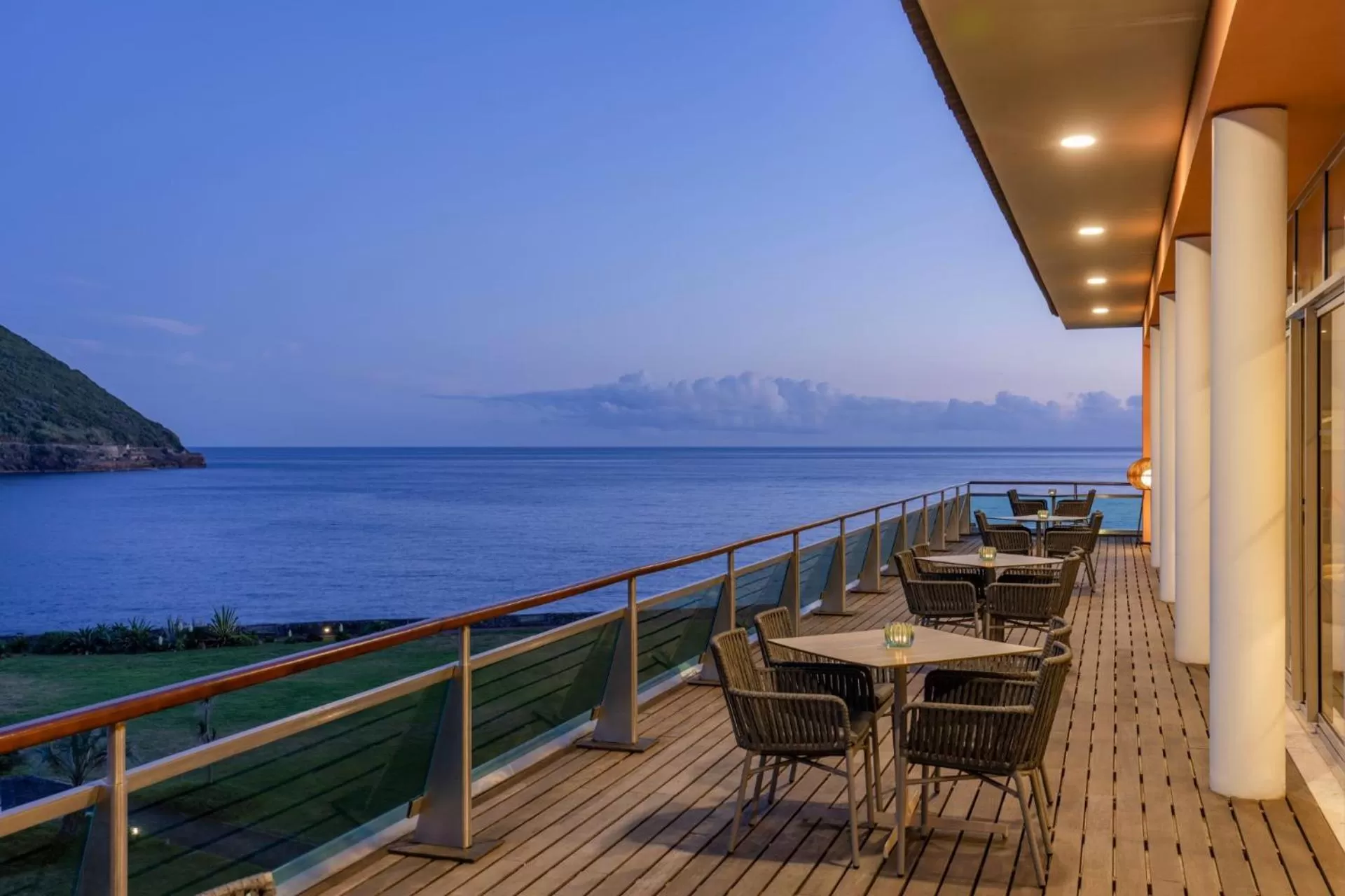 Balcony/Terrace in Terceira Mar Hotel