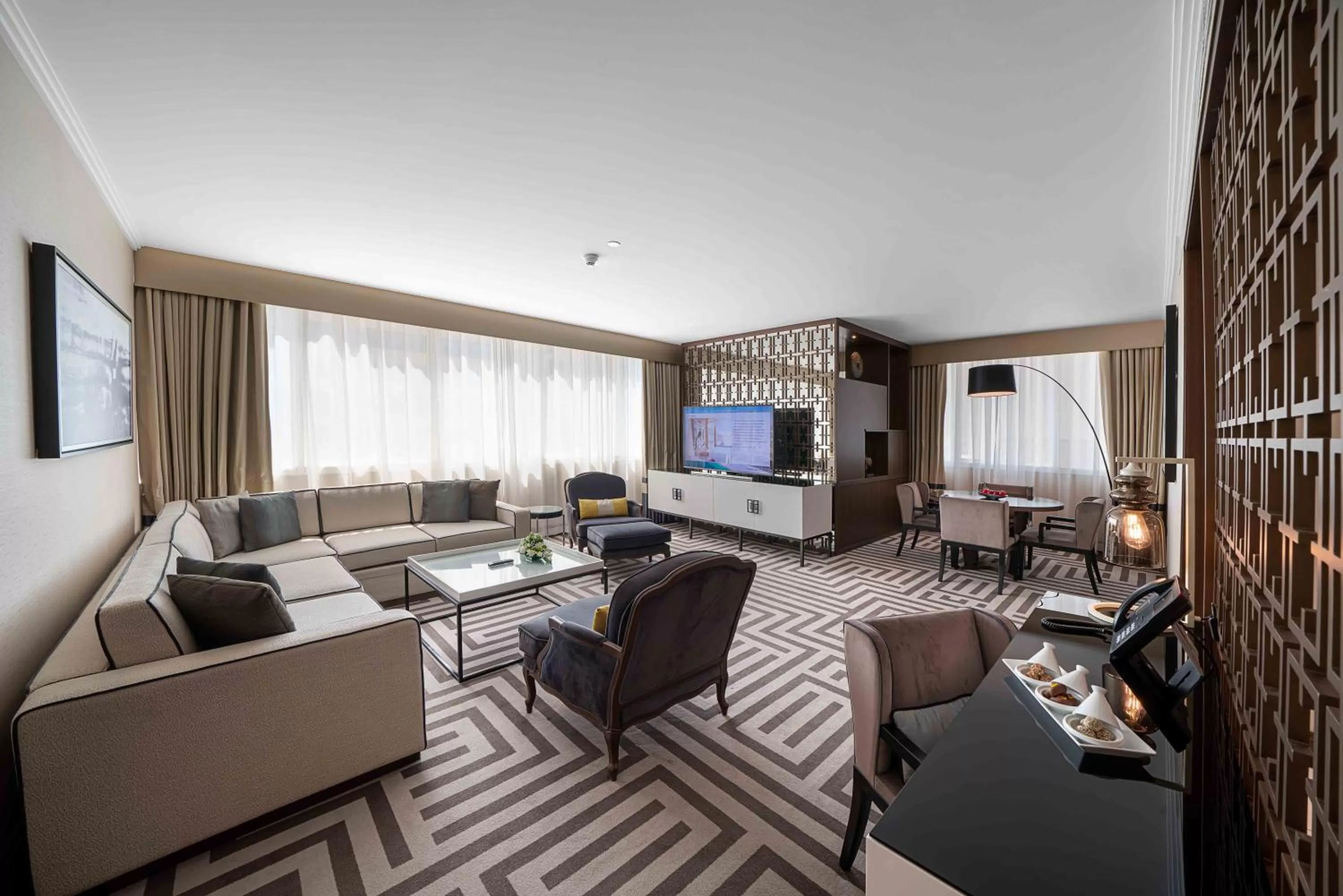 Living room in Al Maha Arjaan by Rotana