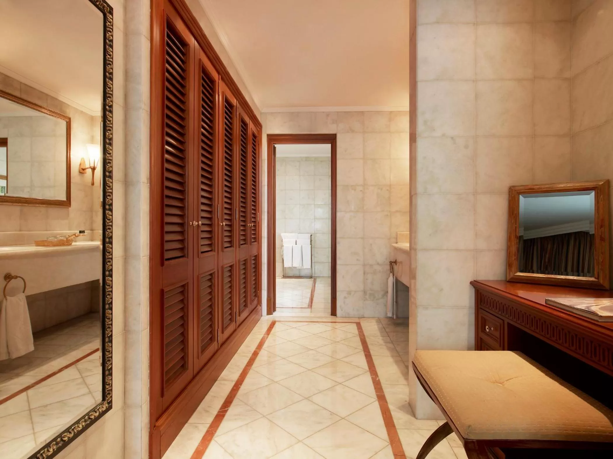 Shower in Sheraton Addis, a Luxury Collection Hotel, Addis Ababa