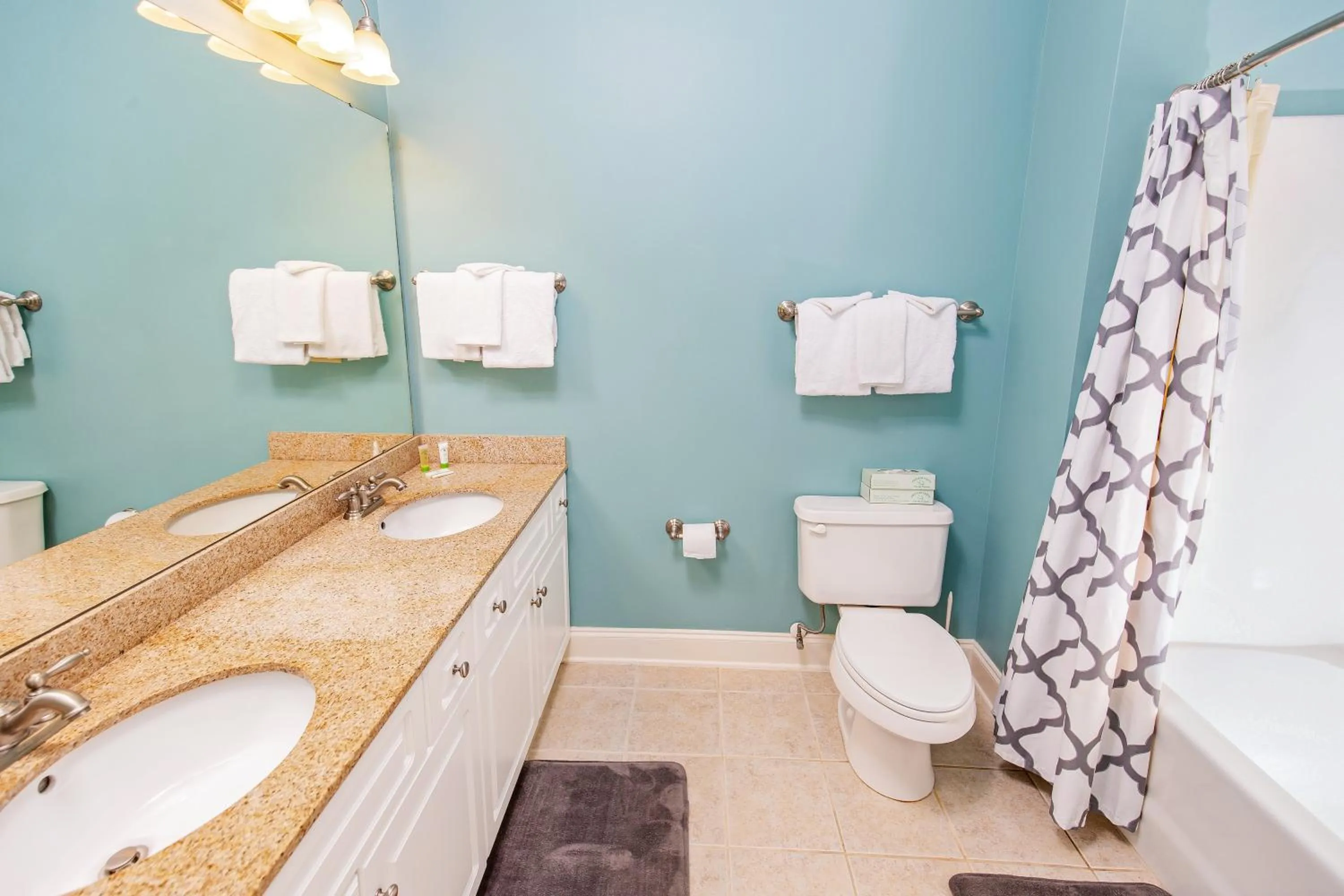 Bathroom in Grande Villas at World Tour Golf Resort