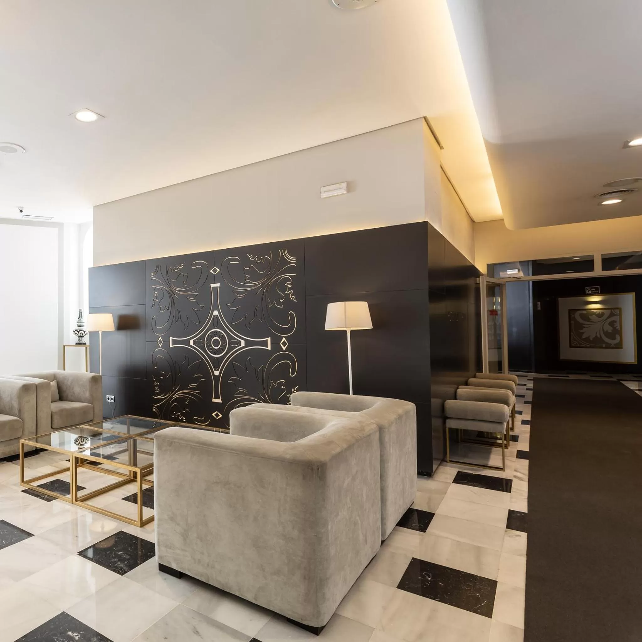 Lobby or reception in Monte Triana