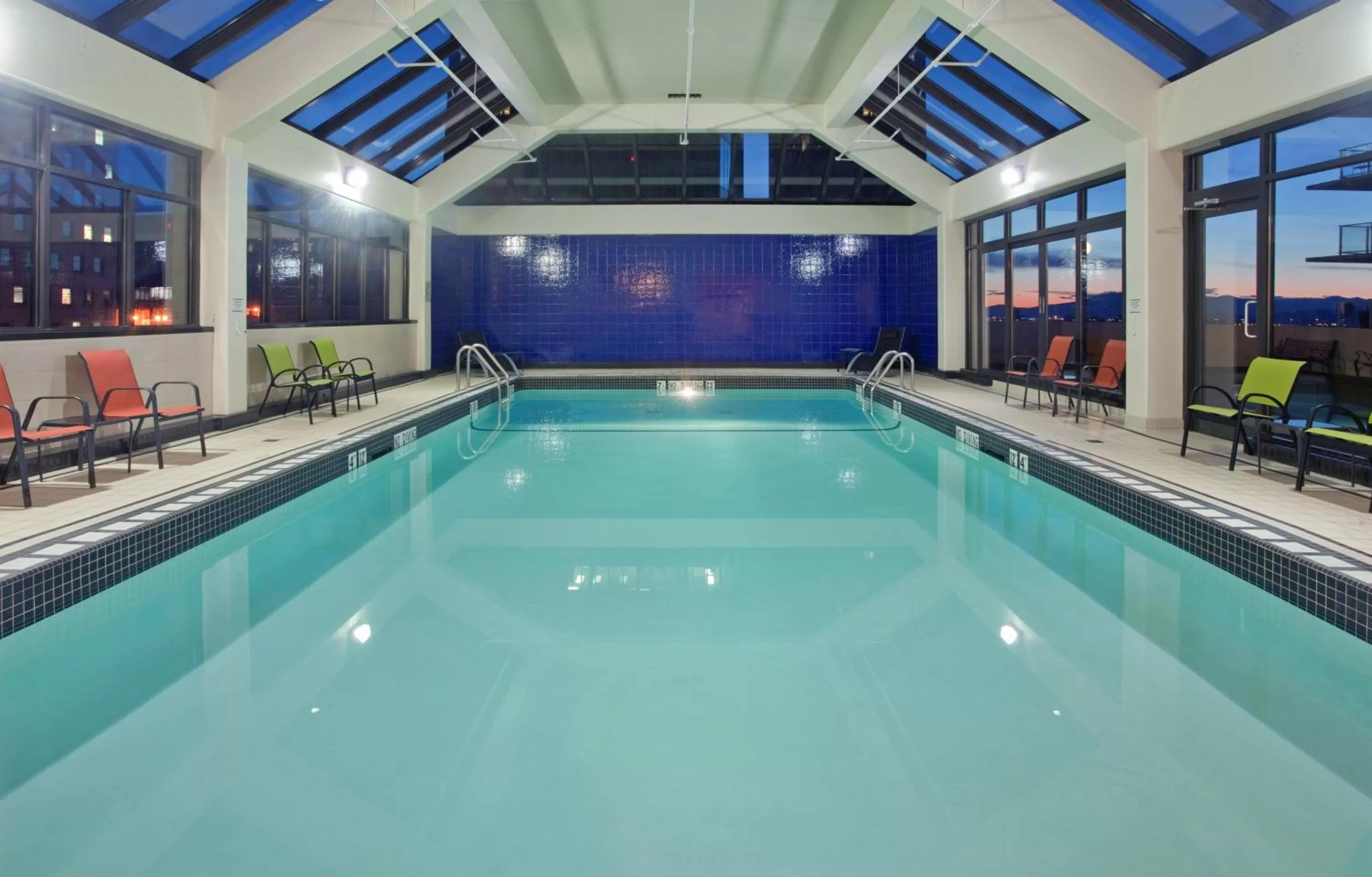 Swimming pool in Holiday Inn Vancouver-Centre Broadway by IHG