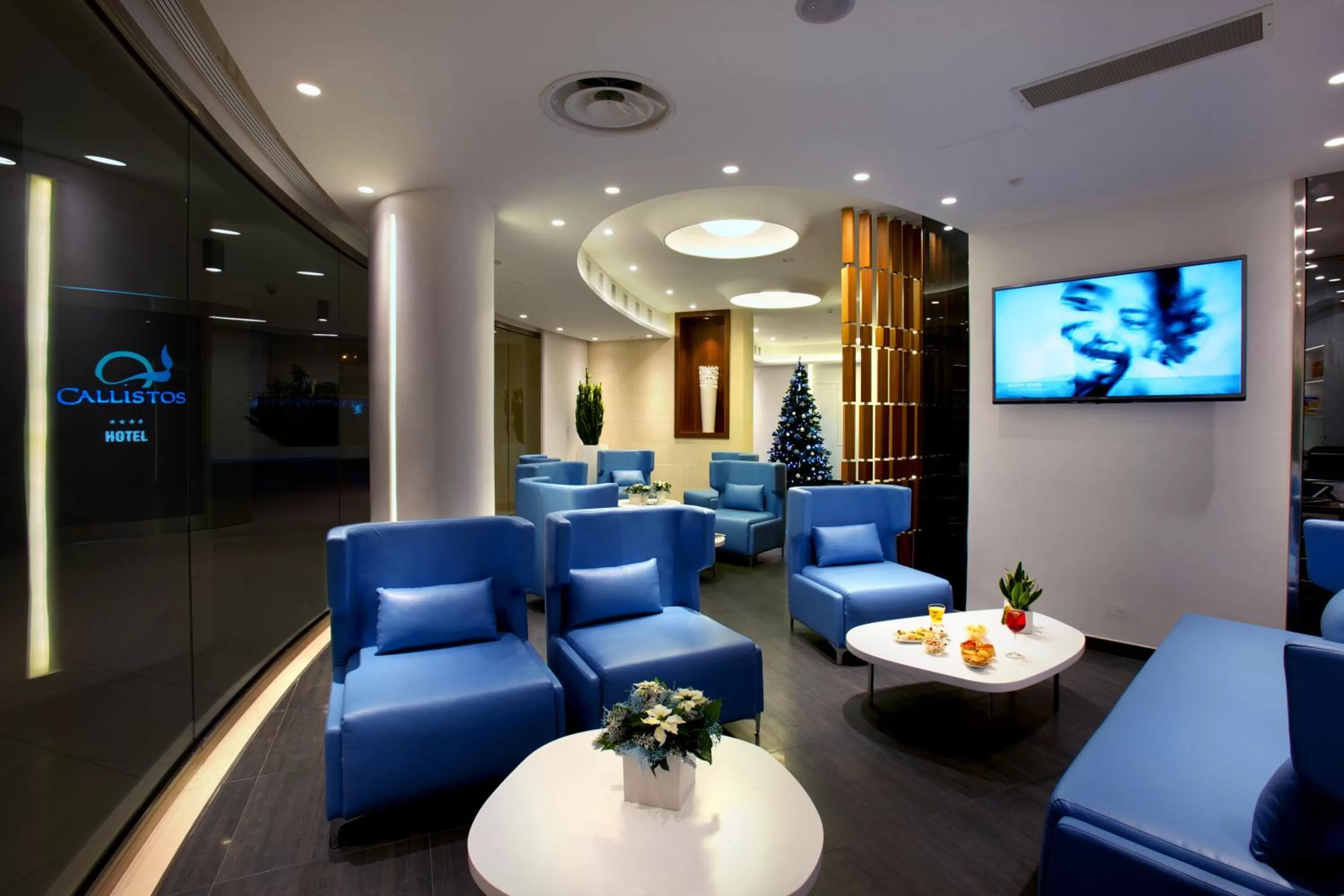 Lobby or reception in Callistos Hotel & Spa