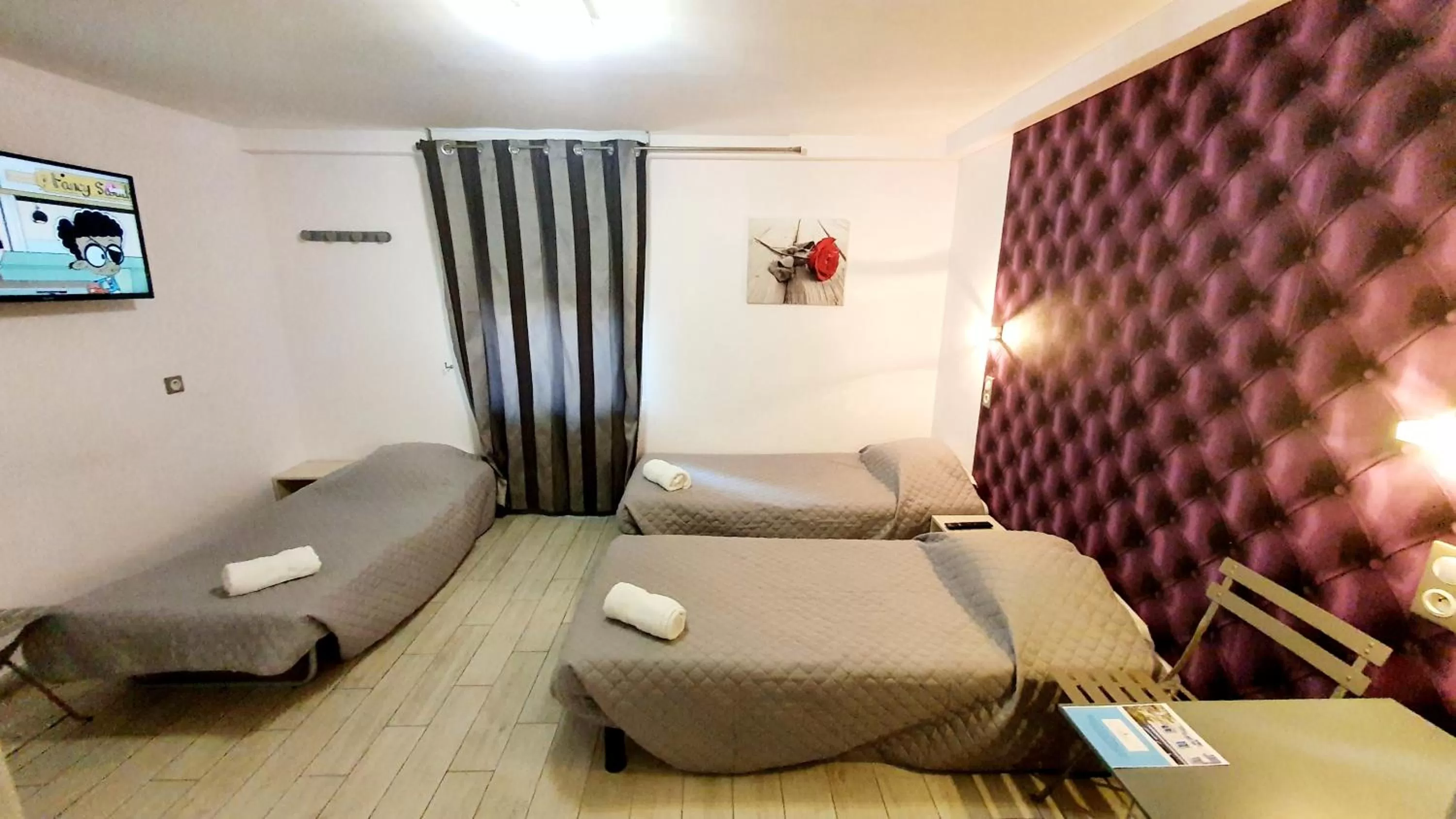 Bed in Hôtel restaurant et pension soirée étape Bel Air