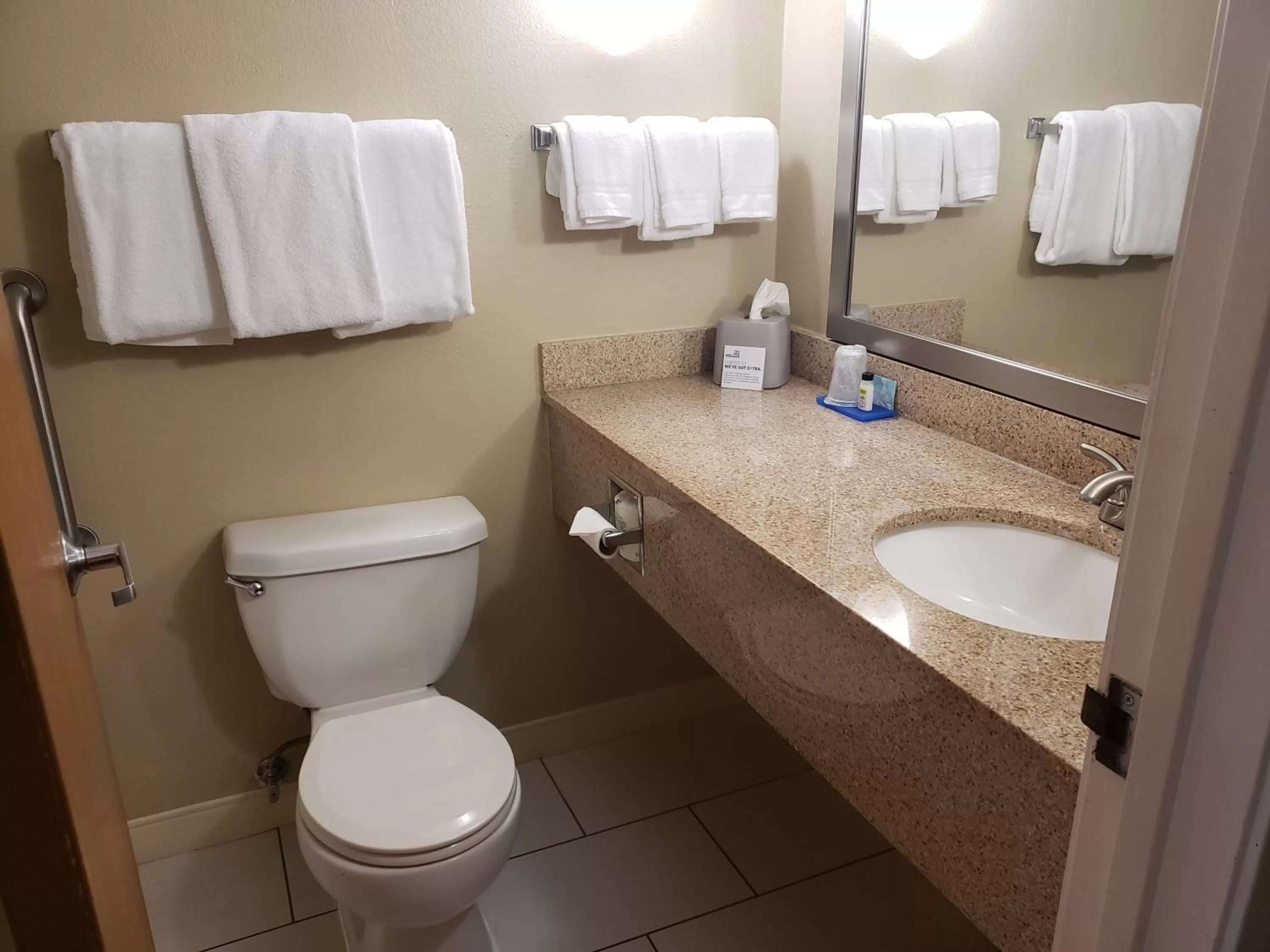Bathroom in Holiday Inn Express Hotel Pittsburgh-North/Harmarville by IHG