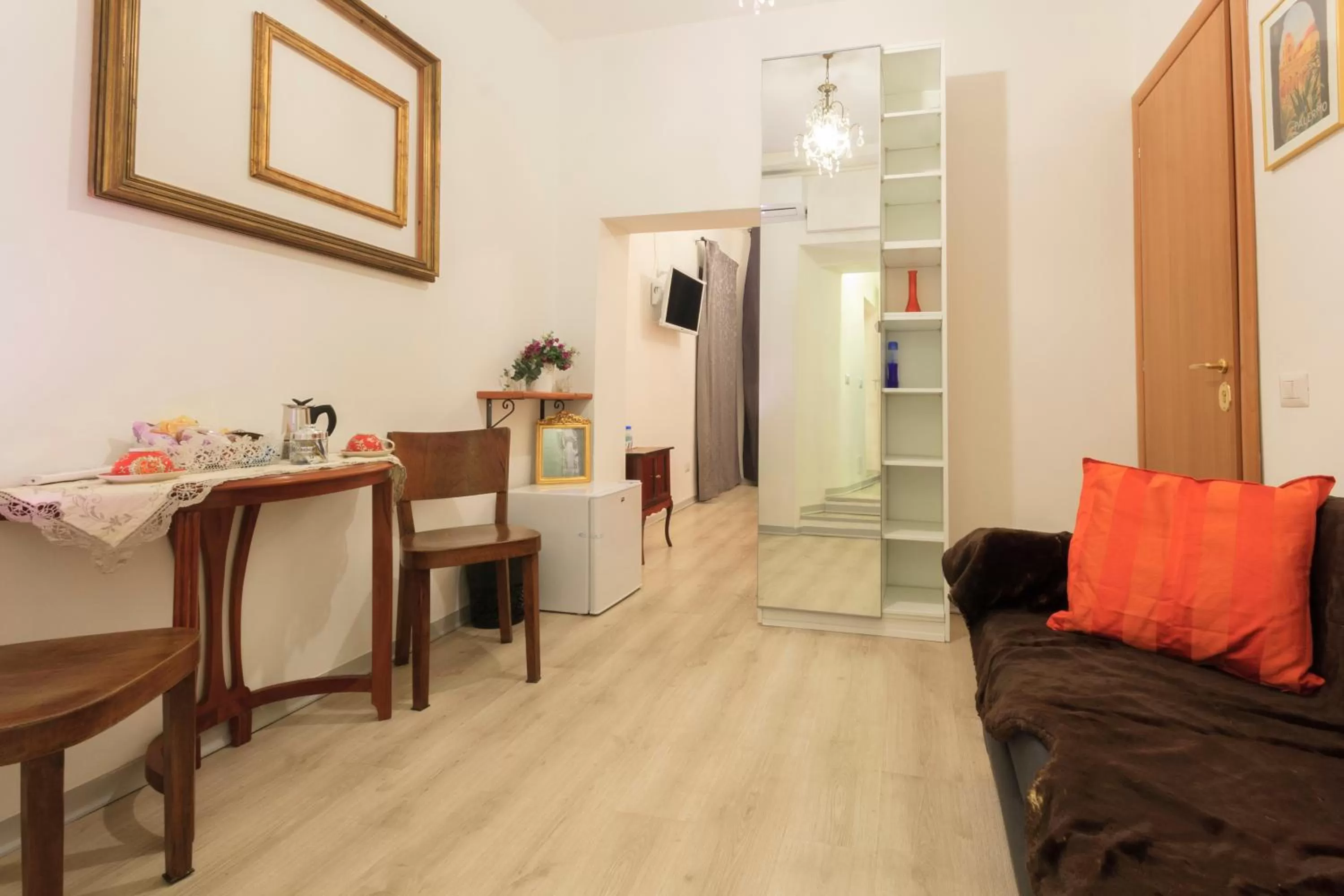 Living room in B&B Ventisei Scalini A Trastevere