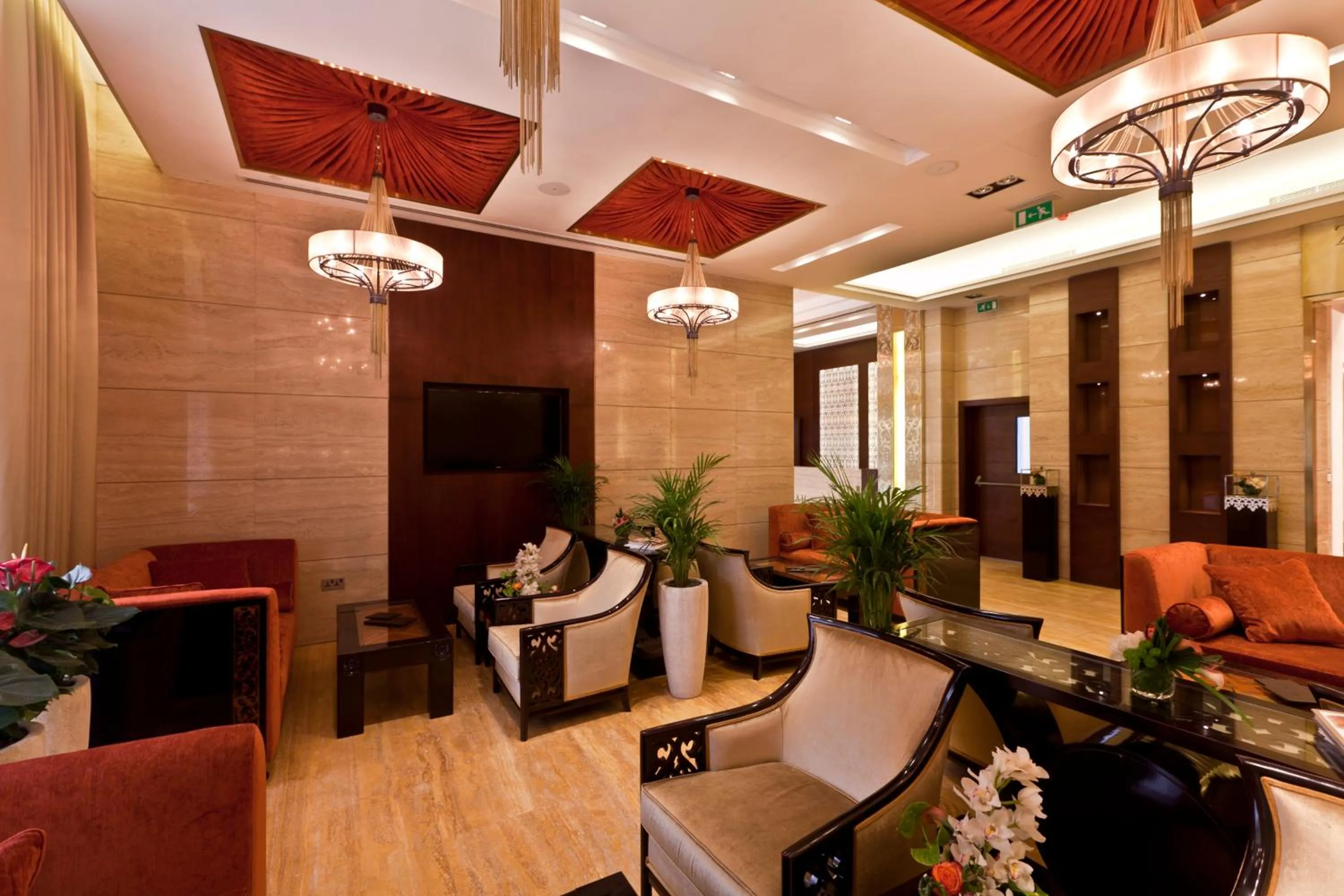 Lobby or reception in Zubarah Hotel