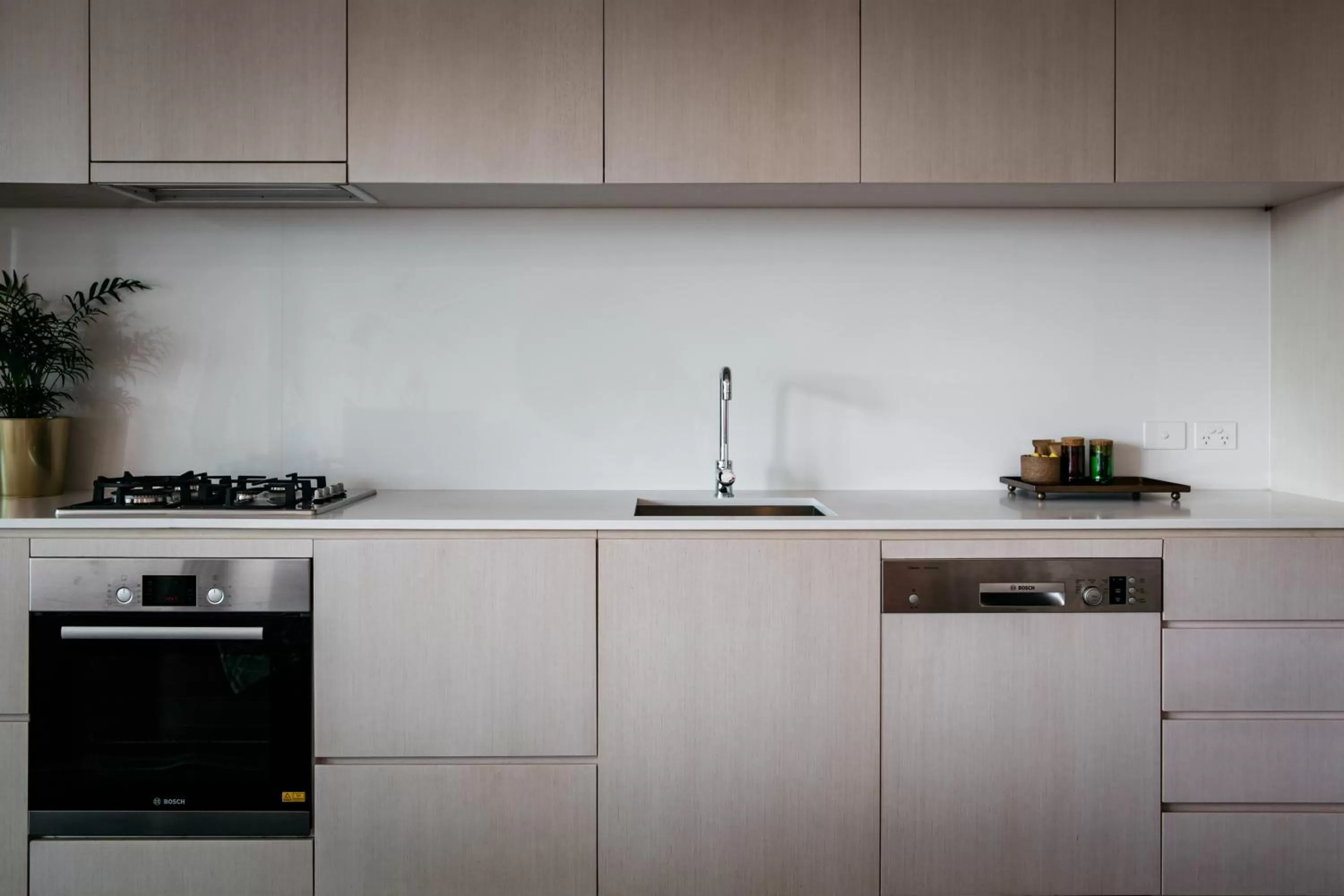 Kitchen or kitchenette in Nishi Apartments Eco Living by Ovolo