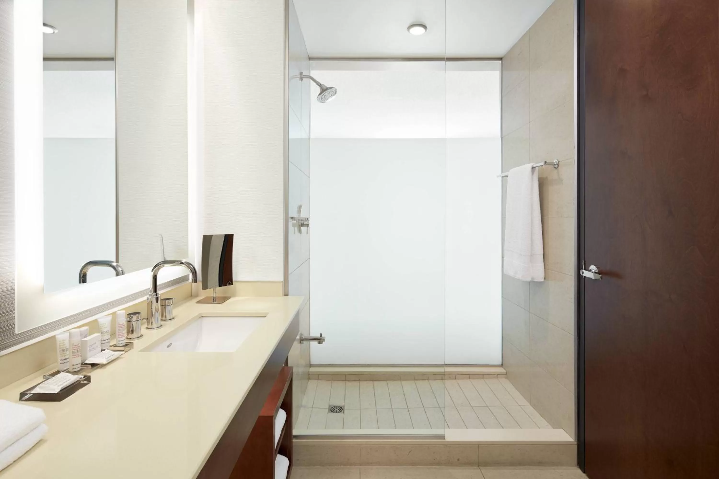 Bathroom in Marriott Montreal Airport In-Terminal Hotel