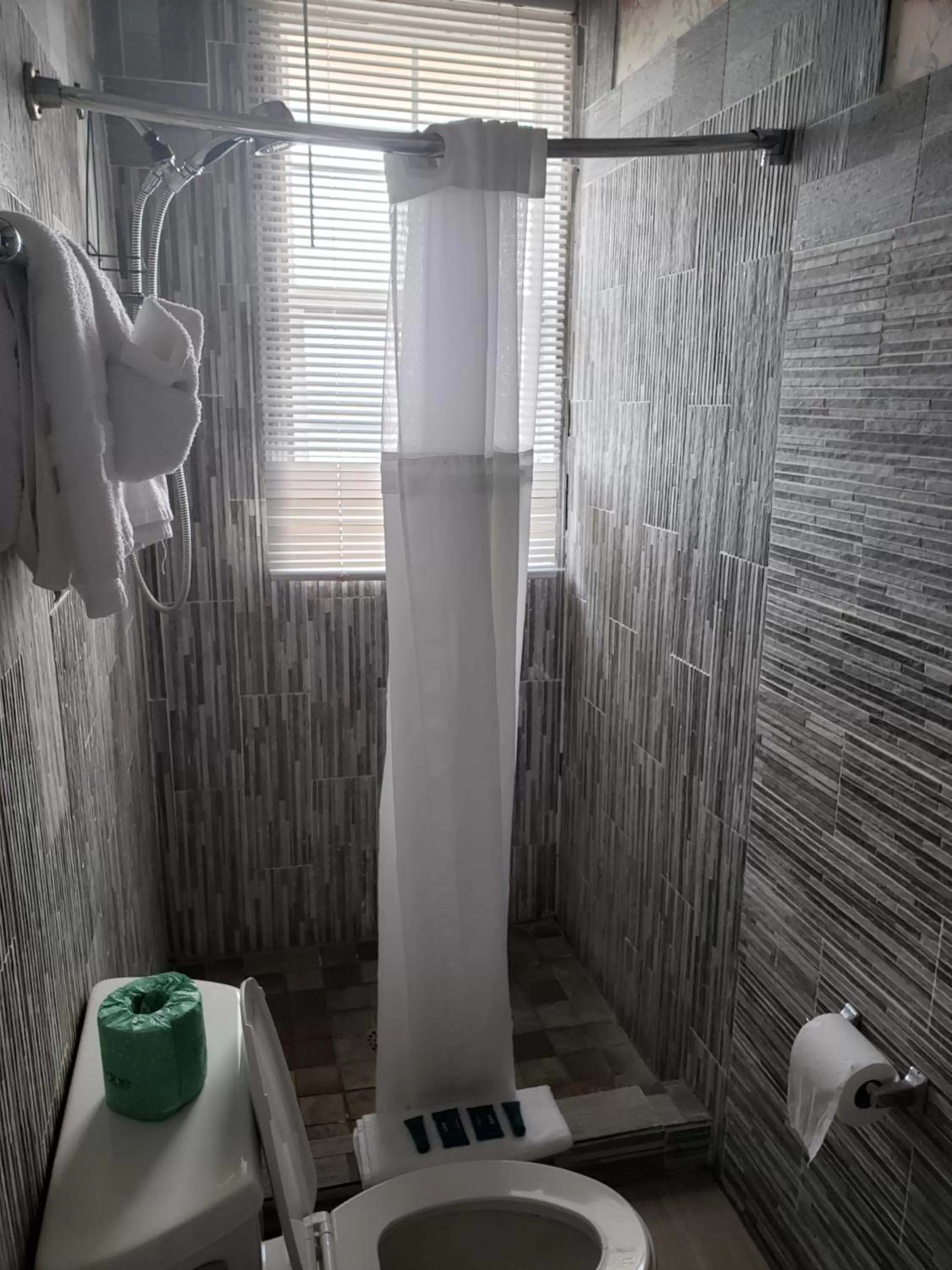 Bathroom in Topaz Motel - Flagler Beach