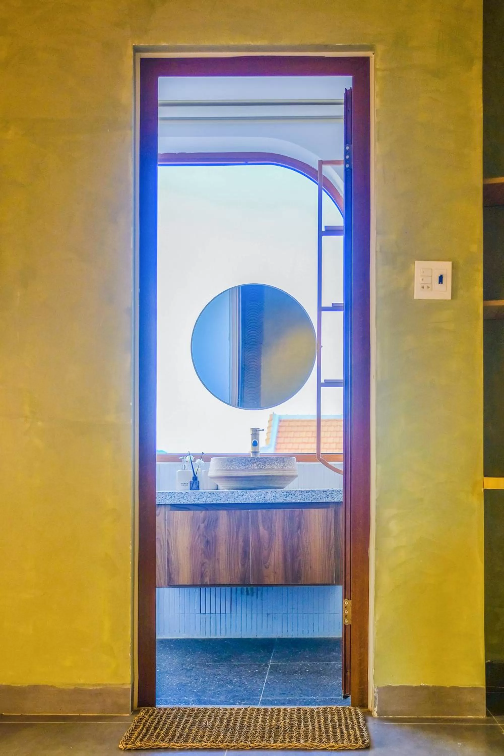 Bathroom in Eo Gió Có Homestay