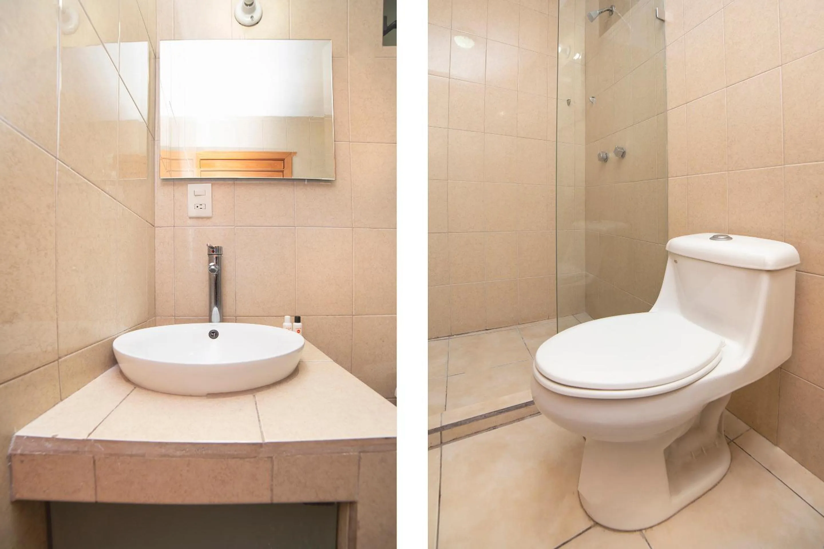 Bathroom in OYO Promenade