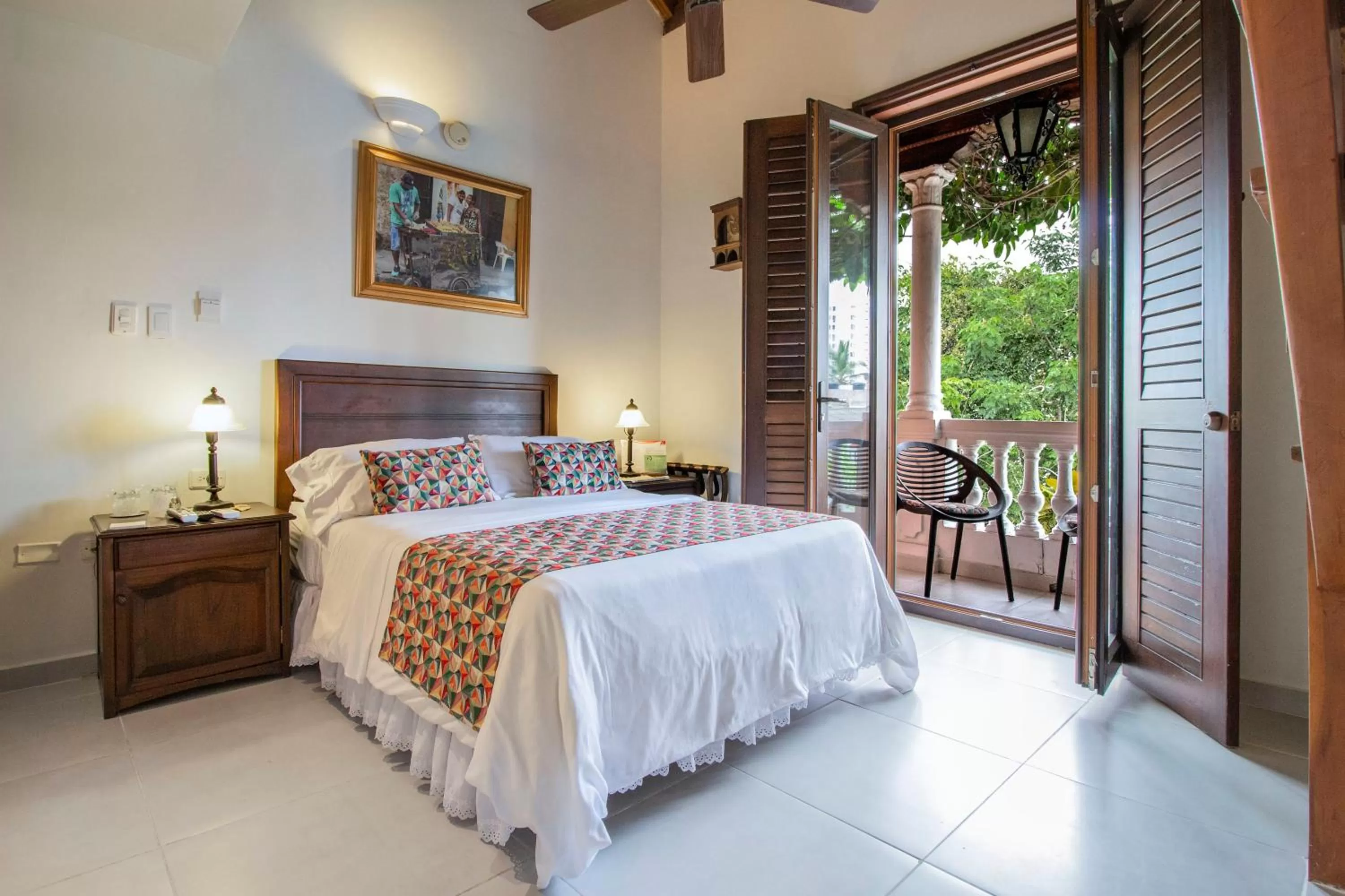 Bedroom, Bed in Hotel Casa La Fe