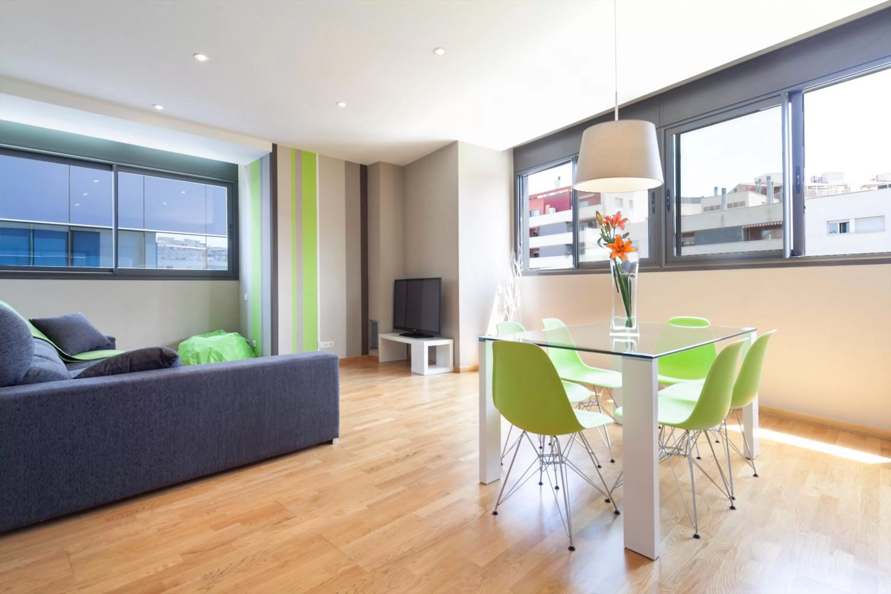 Living room in Hotel Acta Laumon