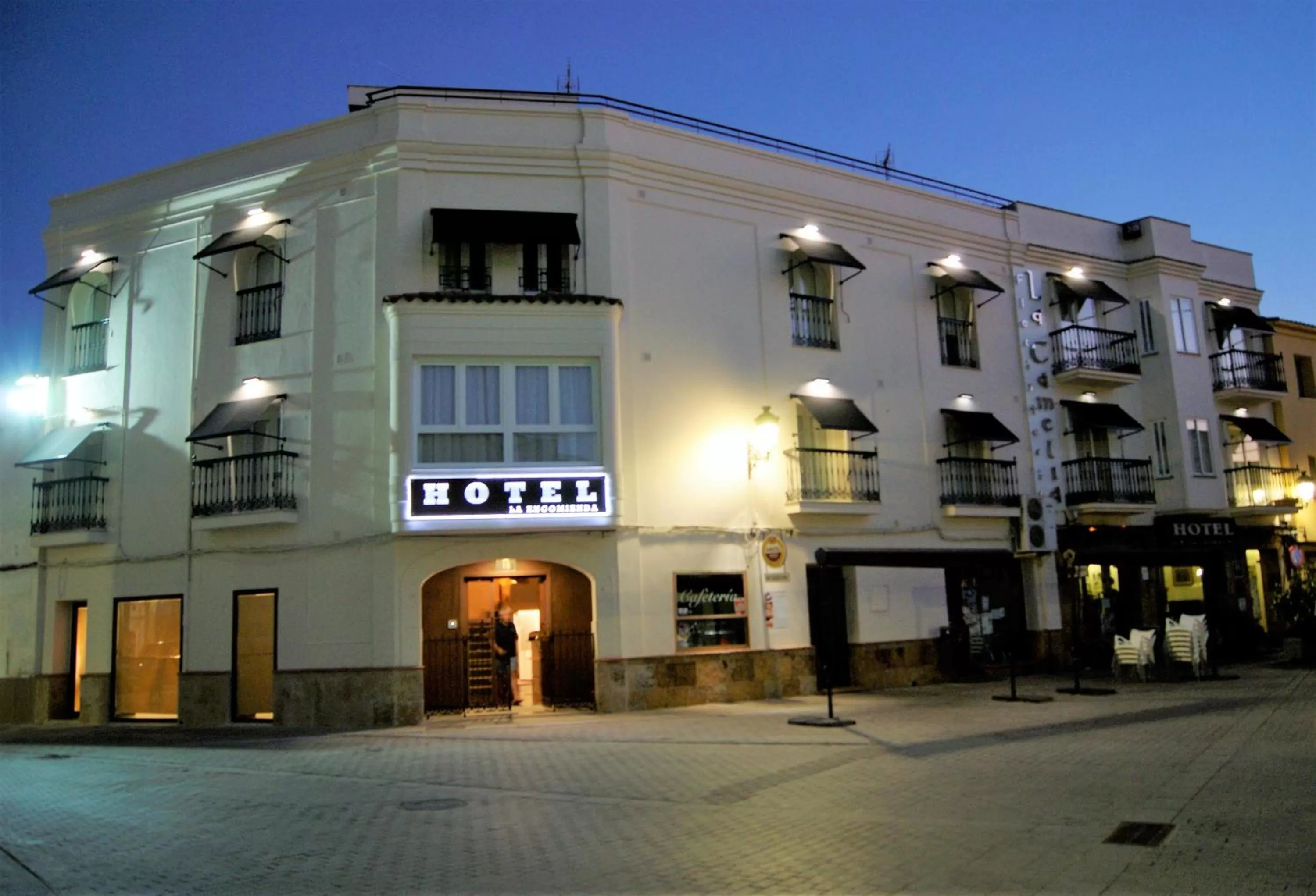 Facade/entrance in Hotel La Encomienda