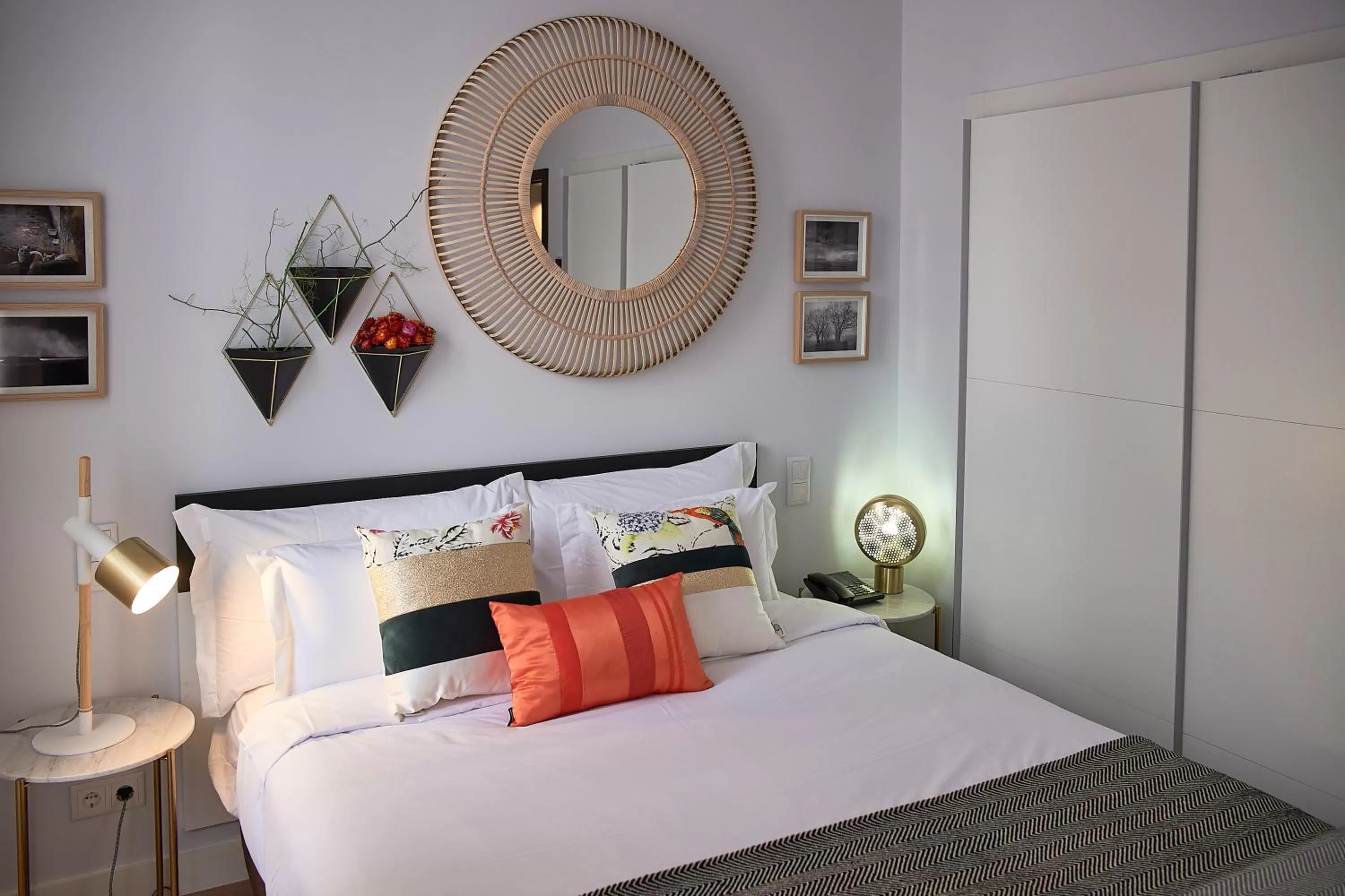 Bed in Hotel Cruzeiro