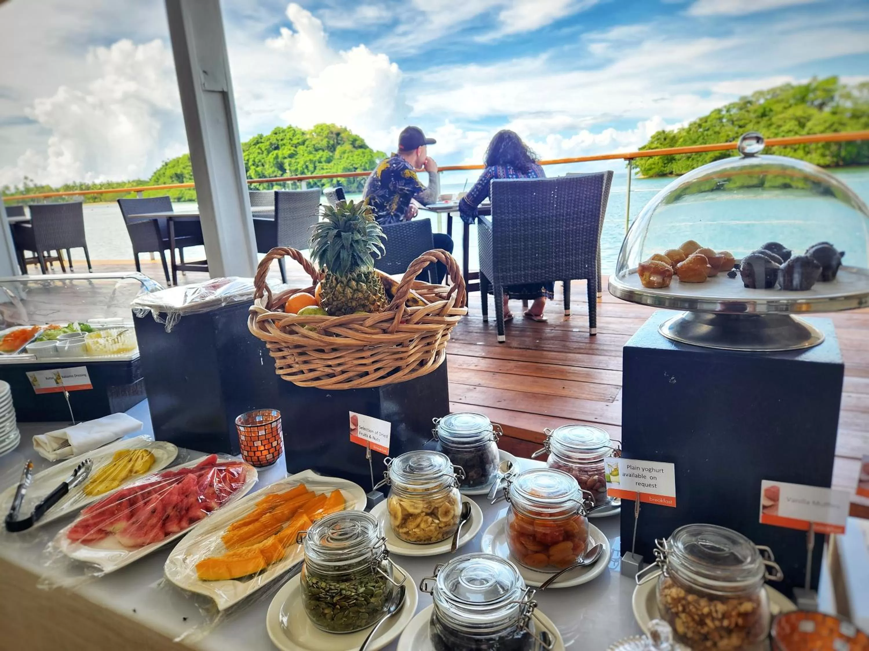 Breakfast in Novotel Suva Lami Bay