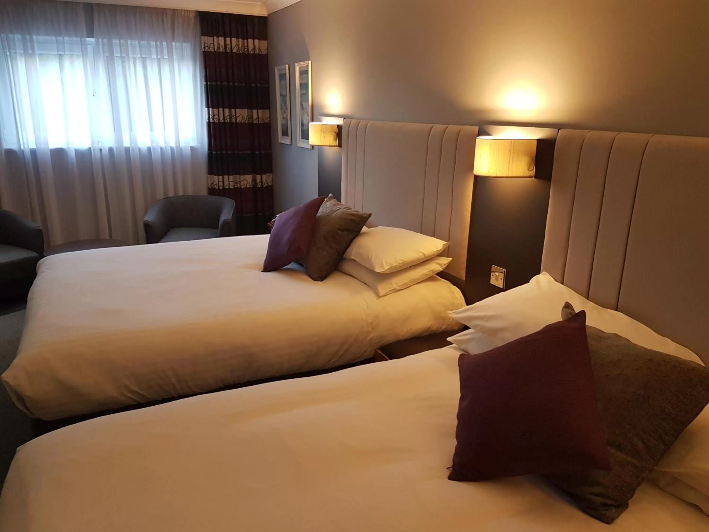 Bed in The Diplomat Hotel Restaurant & Spa