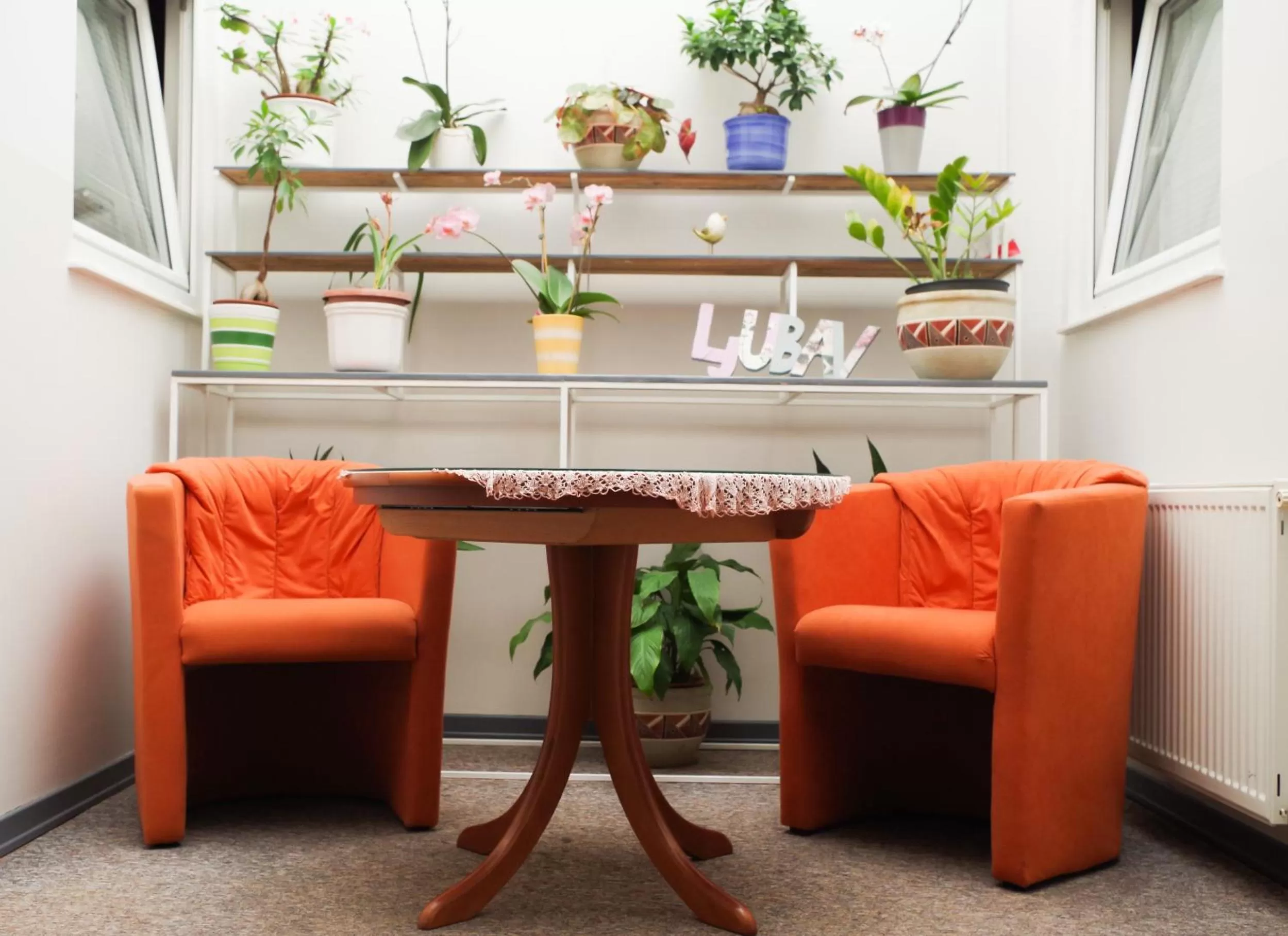 Decorative detail in Hotel Fala Zagreb