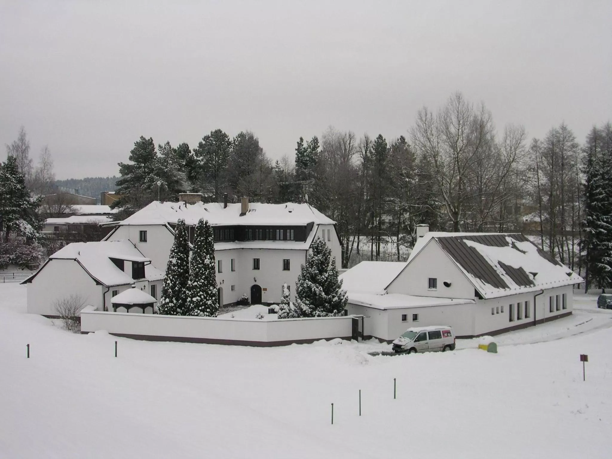 Property building in Hotel a Hostinec Tálský mlýn