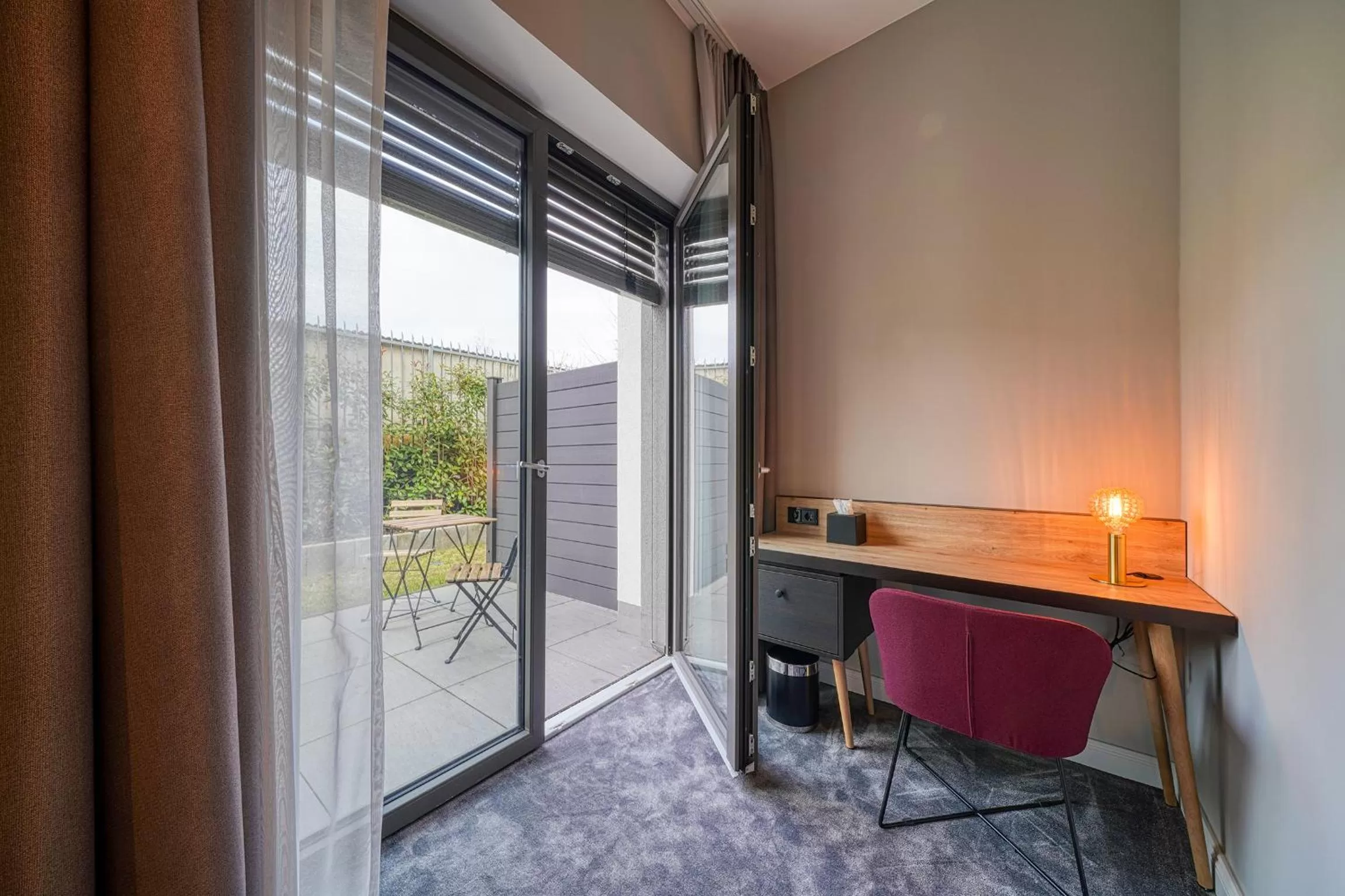 Balcony/Terrace in NYCE Hotel Bonn