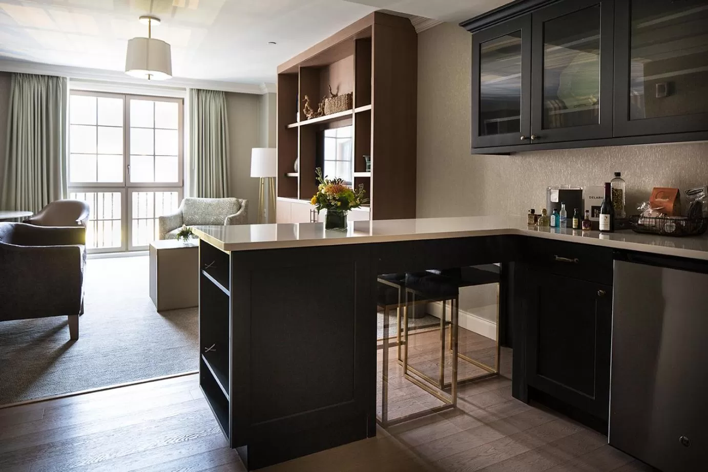 Kitchen or kitchenette in Delamar West Hartford