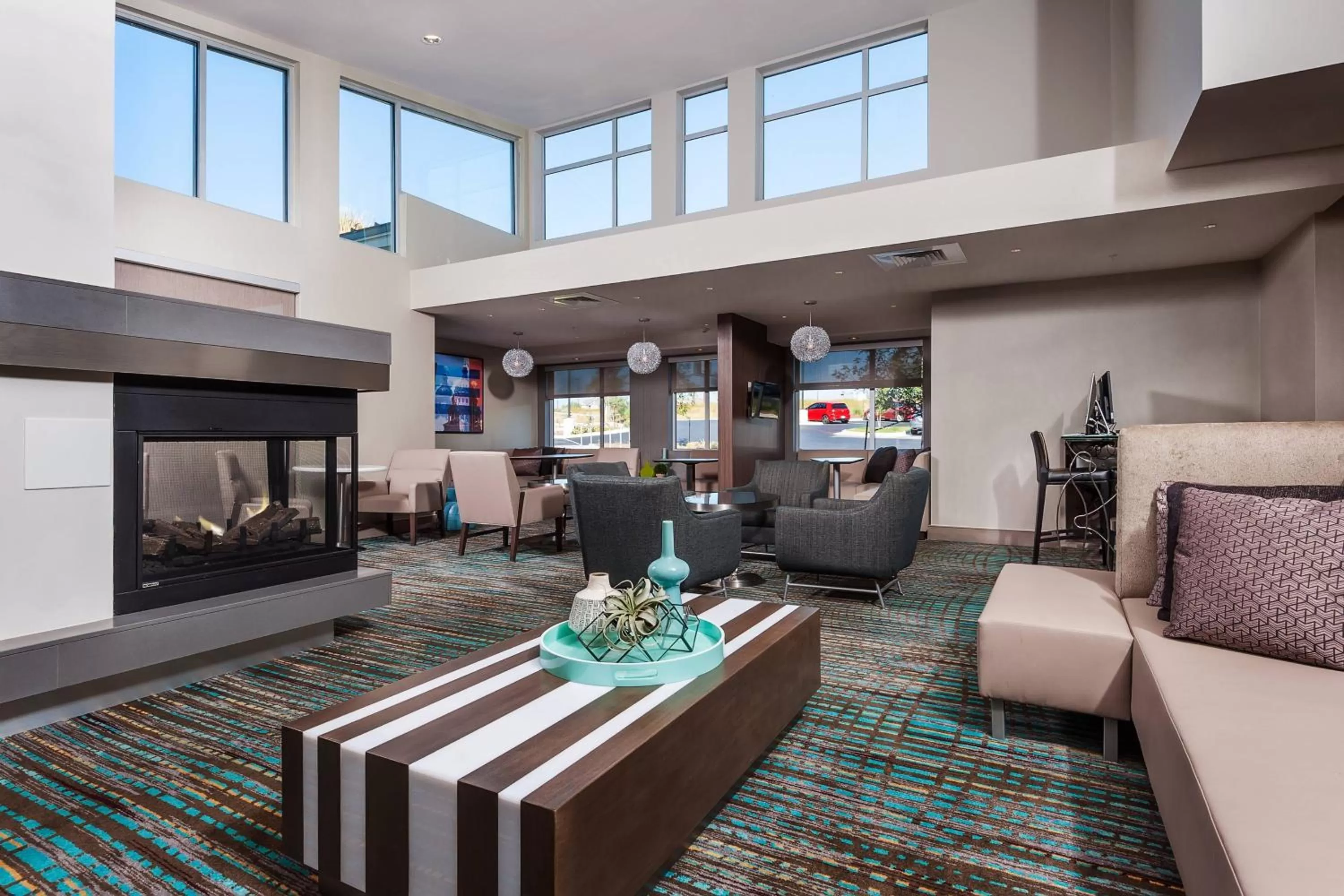 Lobby or reception in Residence Inn by Marriott Austin Airport