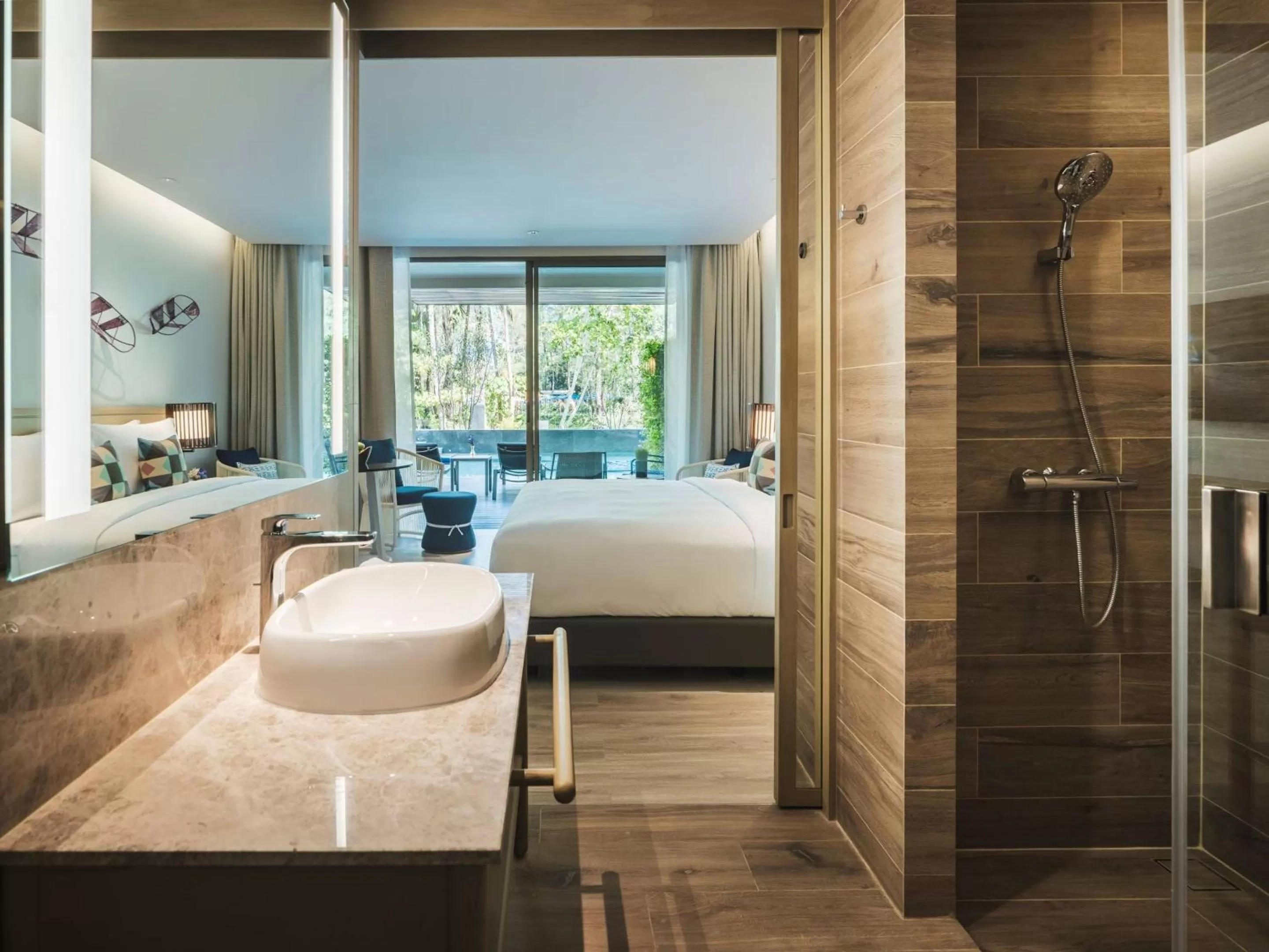 Toilet, Bed in Avani Plus Khao Lak Resort