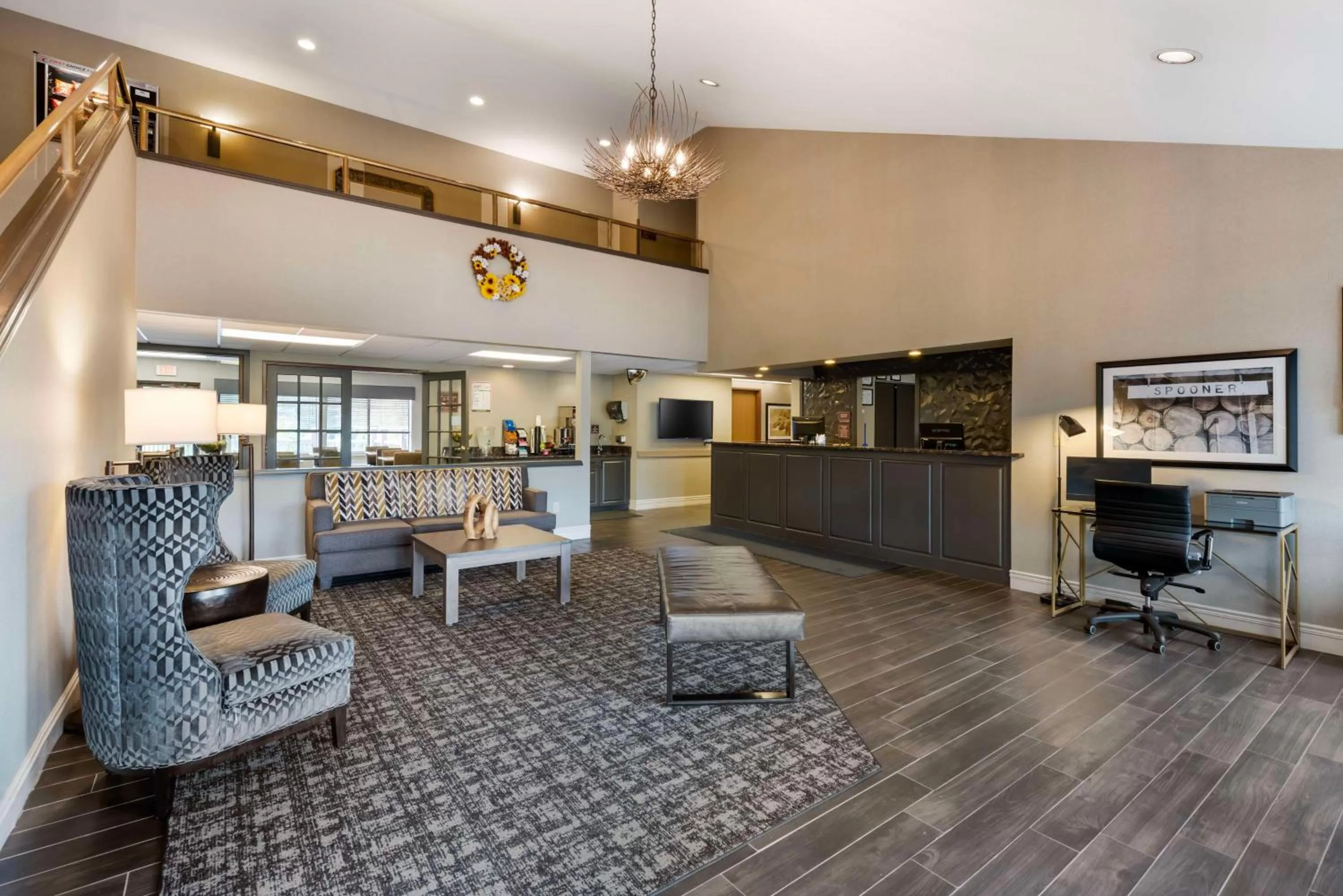 Lobby or reception in Best Western Spooner Riverplace