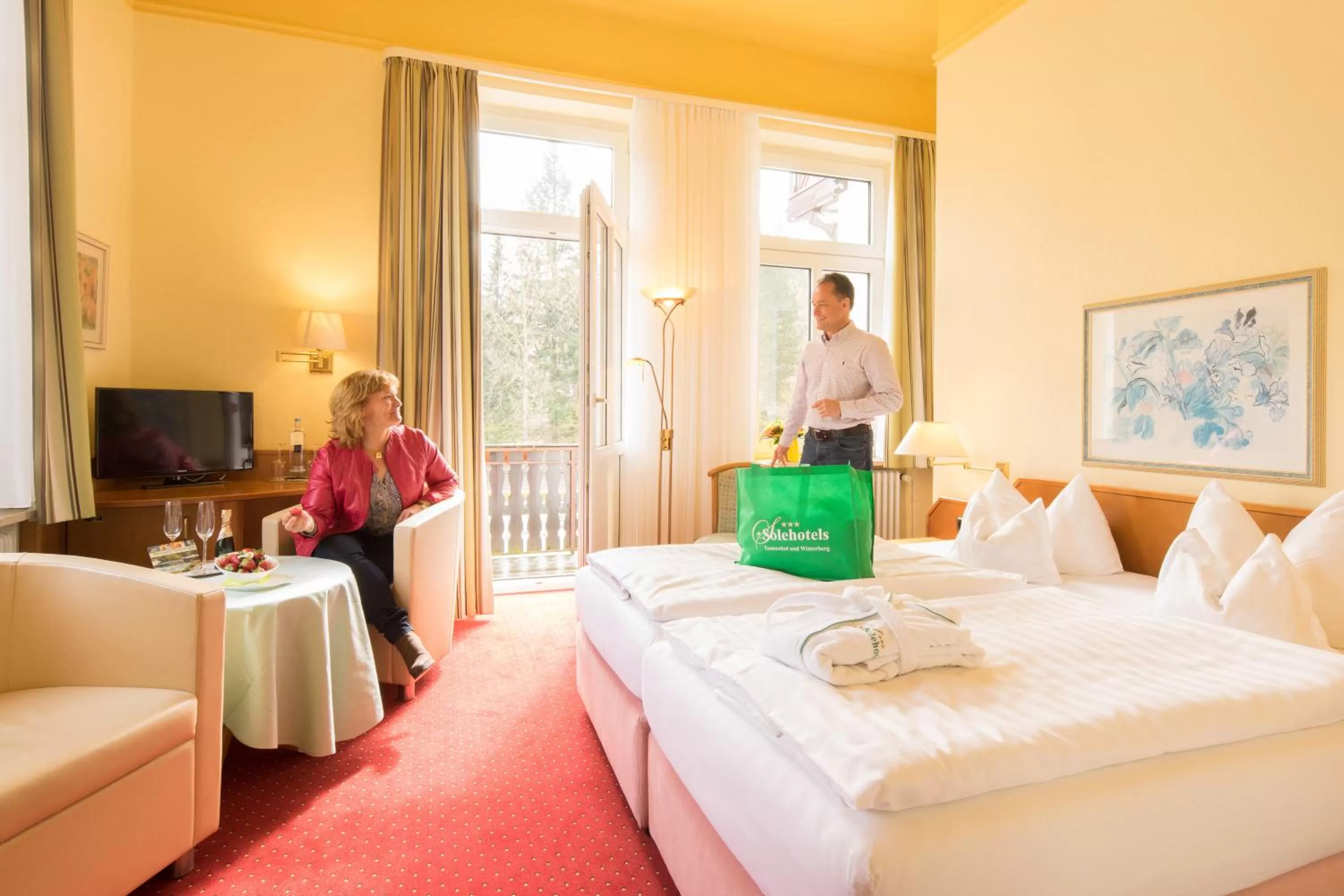 Photo of the whole room, Bed in Hotel Tannenhof