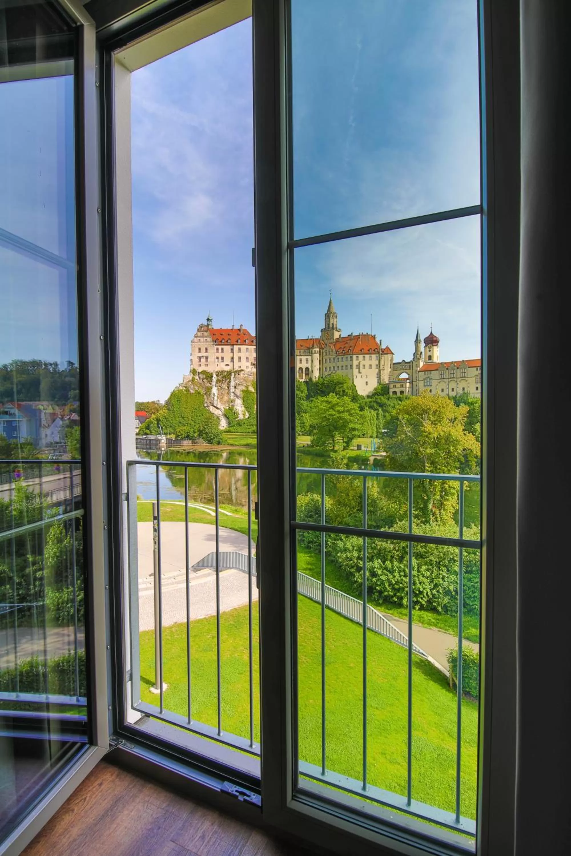 View (from property/room) in Karls Hotel