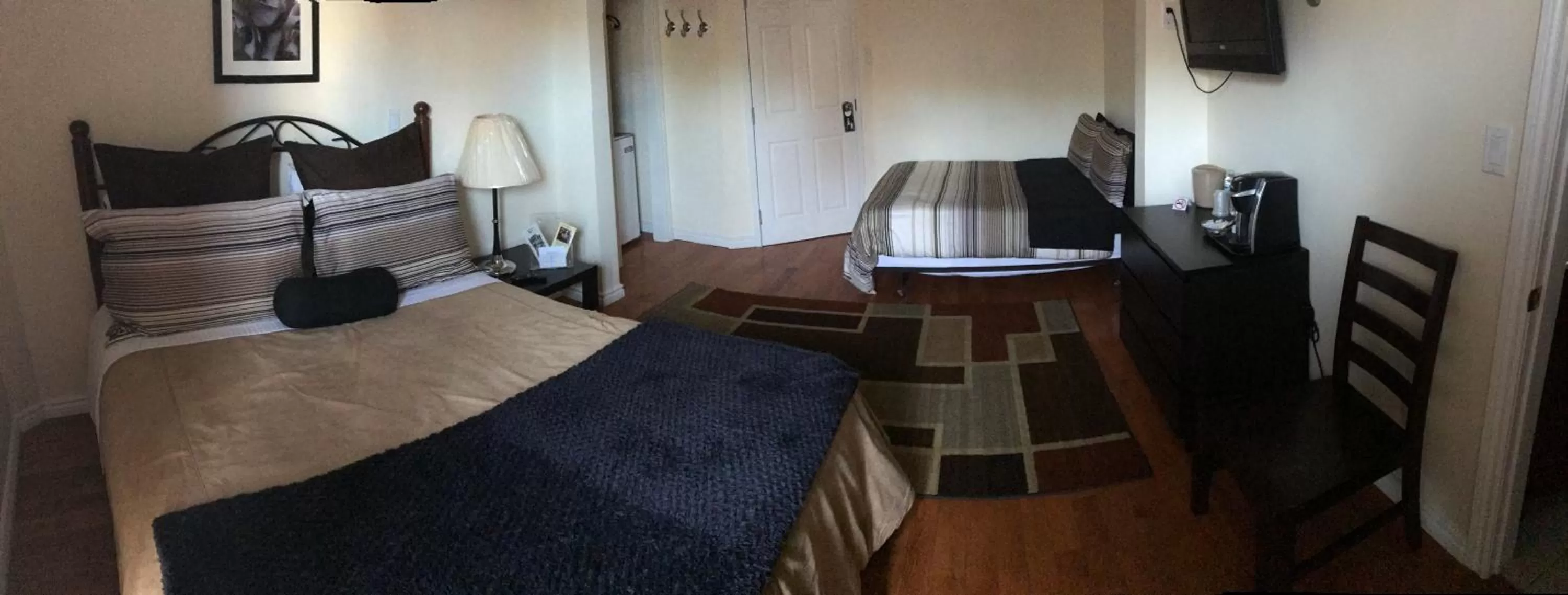 Bed in Dominion Hotel