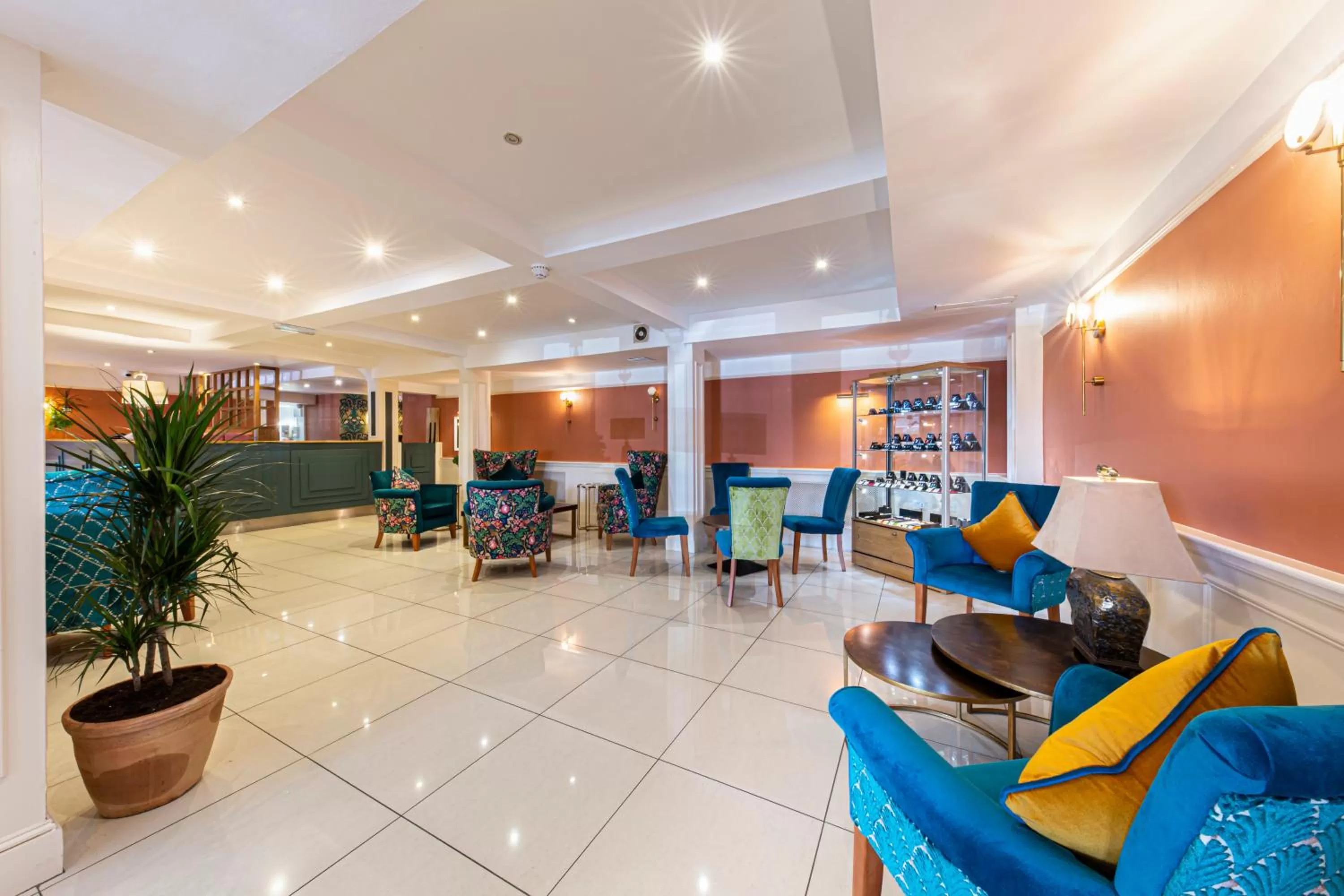 Lobby or reception in The Beaches Hotel and Spa