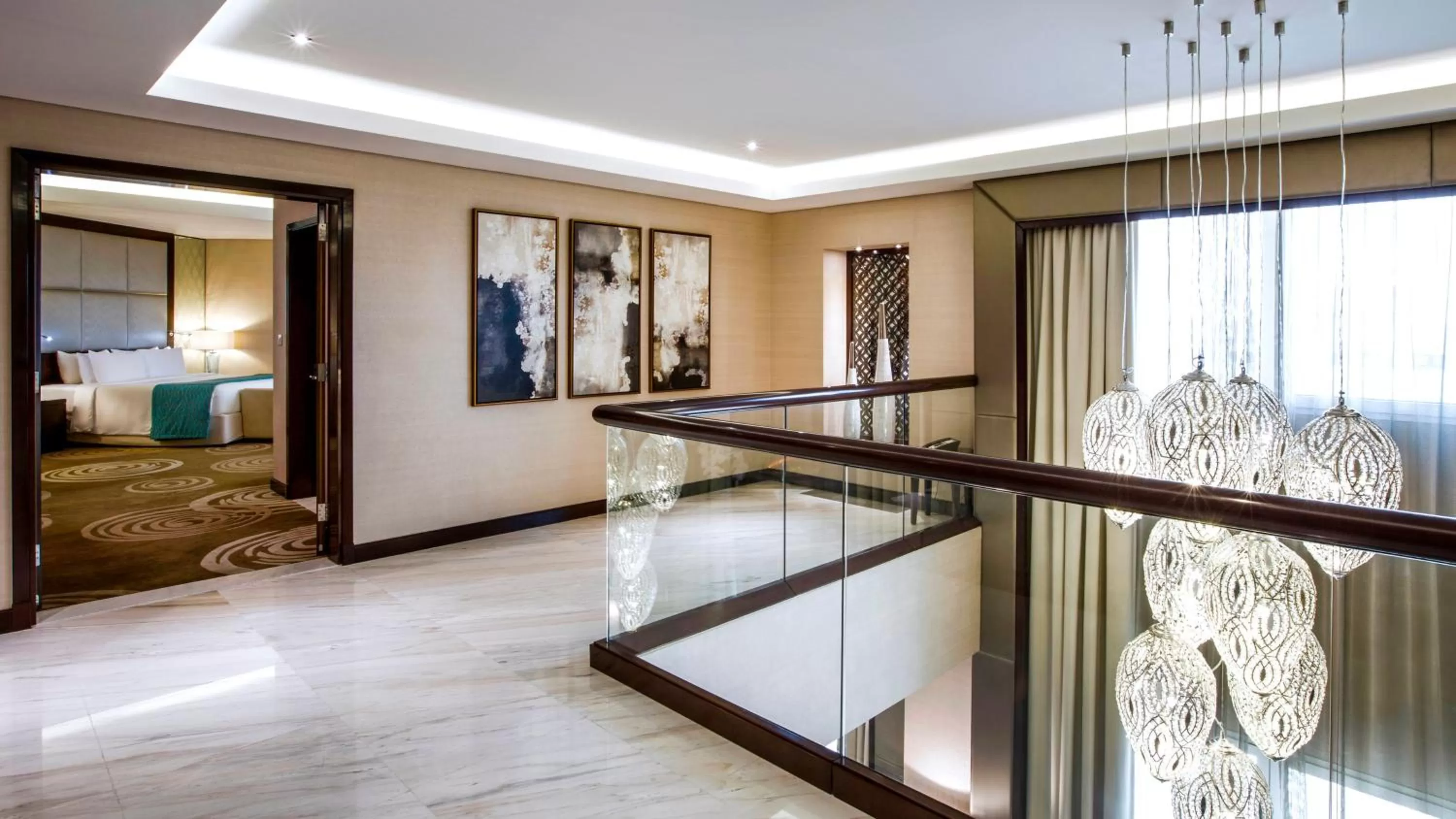 Photo of the whole room, Bed in Crowne Plaza Dubai Deira by IHG