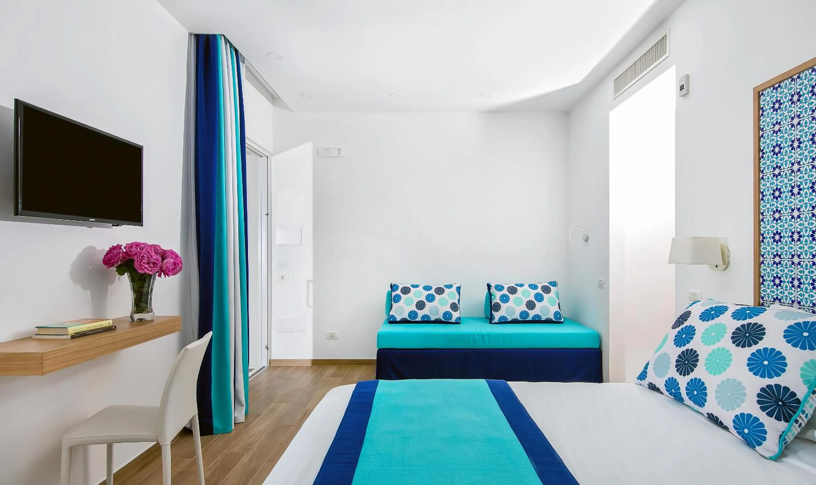 Bedroom, Bed in Hotel Miramare