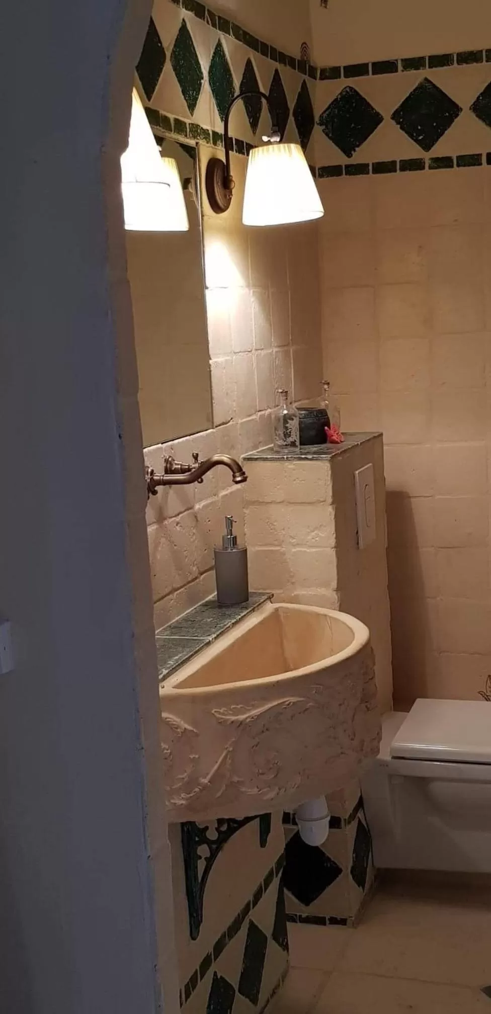 Bathroom in Le Belvédère - Chambres d'hôtes de charme et Restaurant