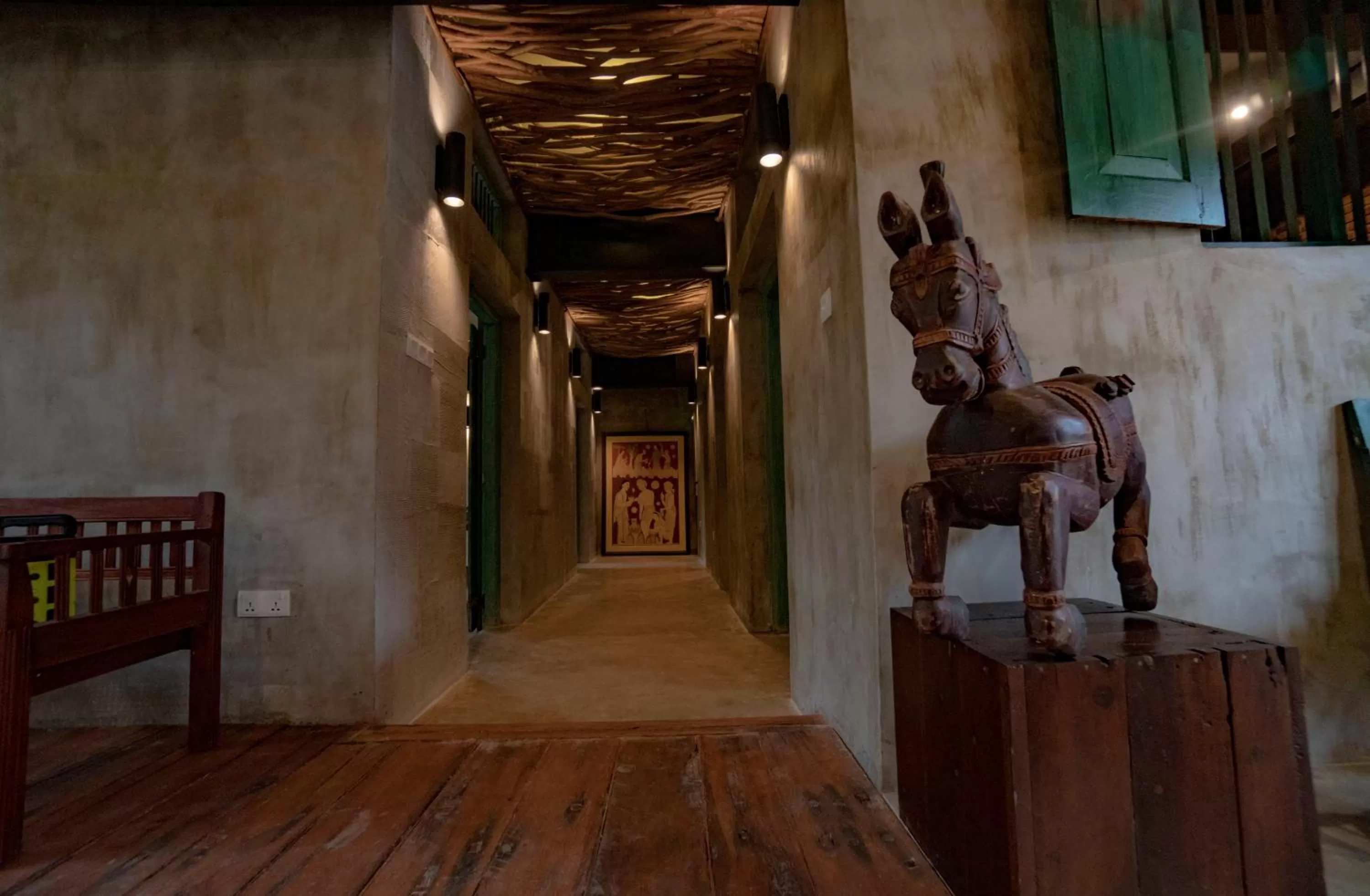 Decorative detail in Ayur Ayur Resort & Ayurveda Retreat