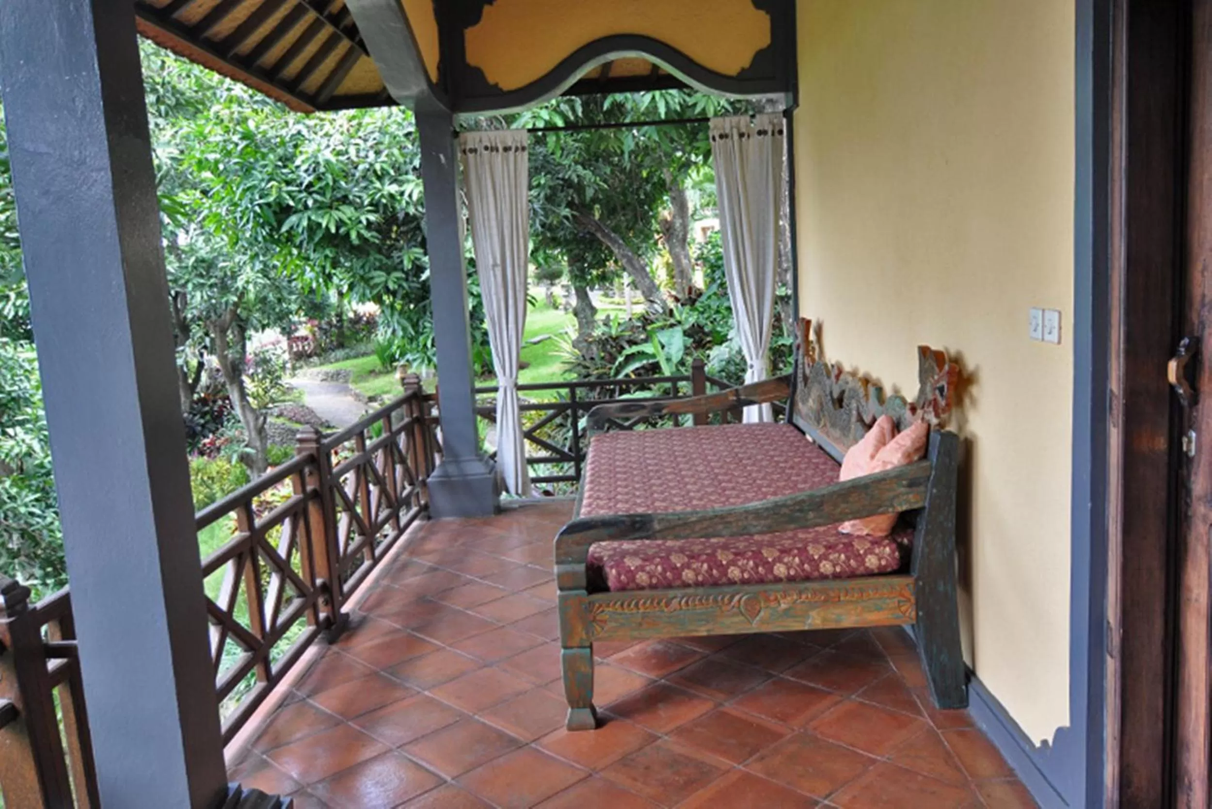 Balcony/Terrace in Puri Mangga Sea View Resort and Spa