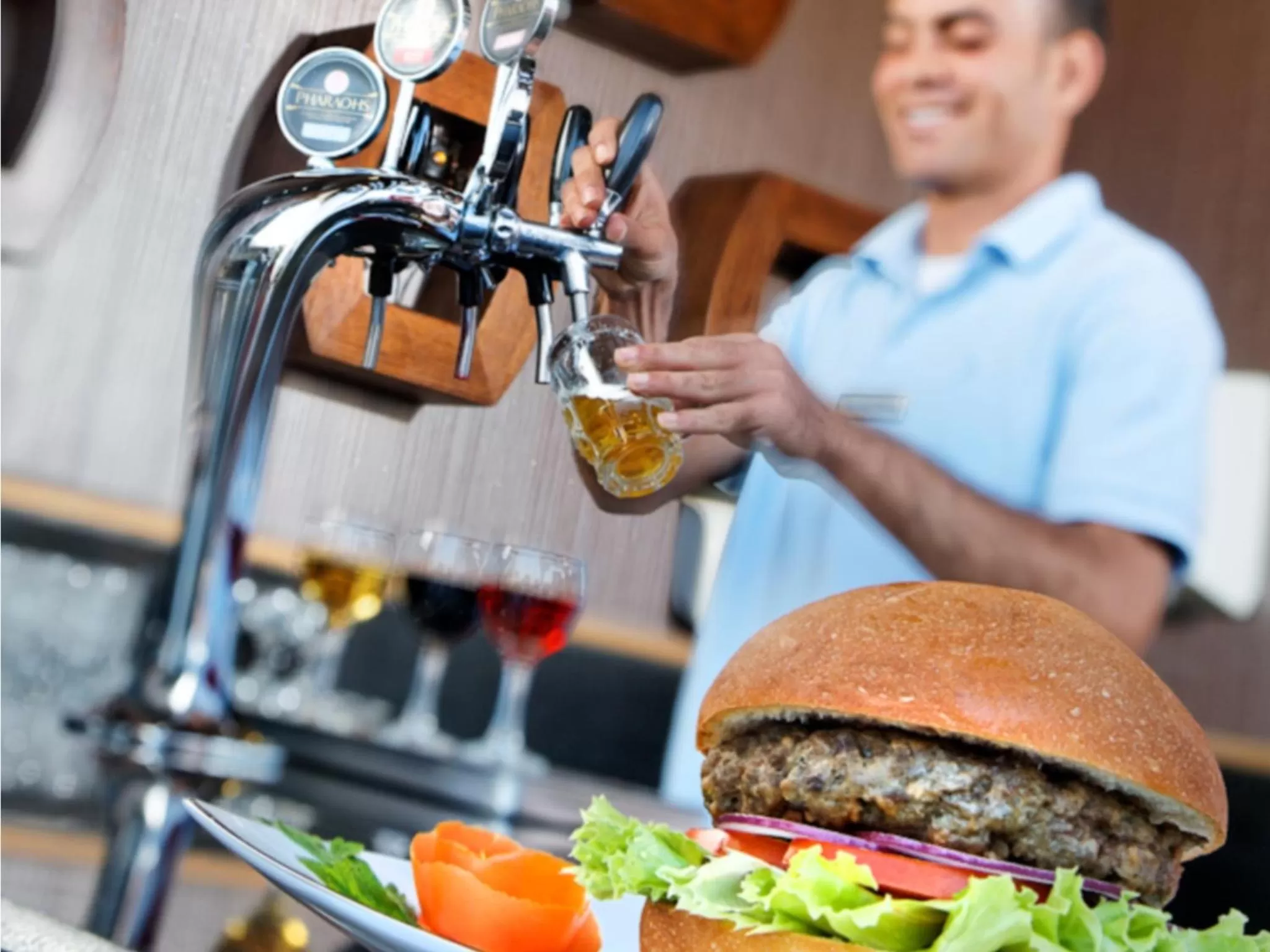 Staff in Beach Albatros Aqua Park - Hurghada