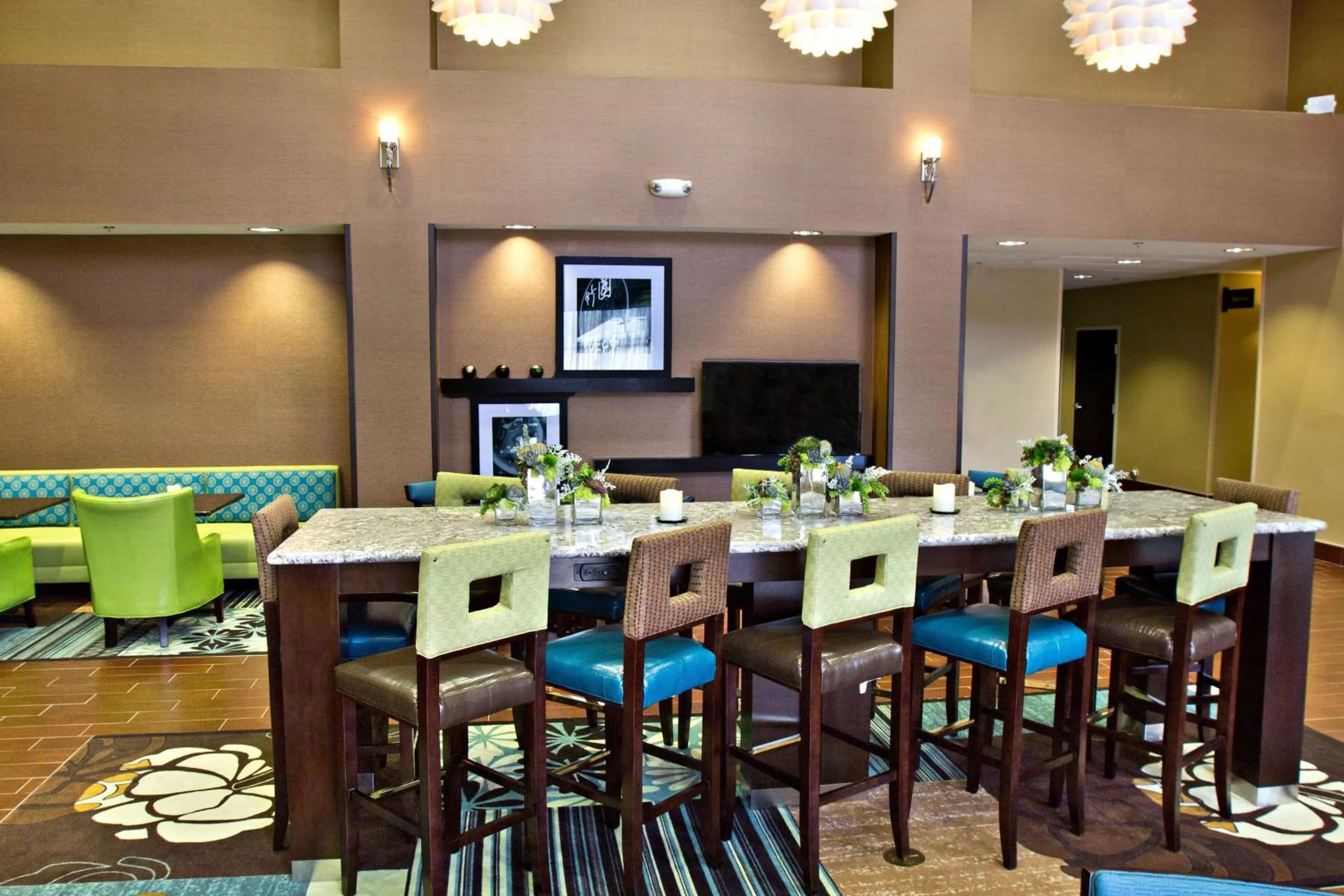 Lobby or reception in Hampton Inn & Suites Salt Lake City/Farmington