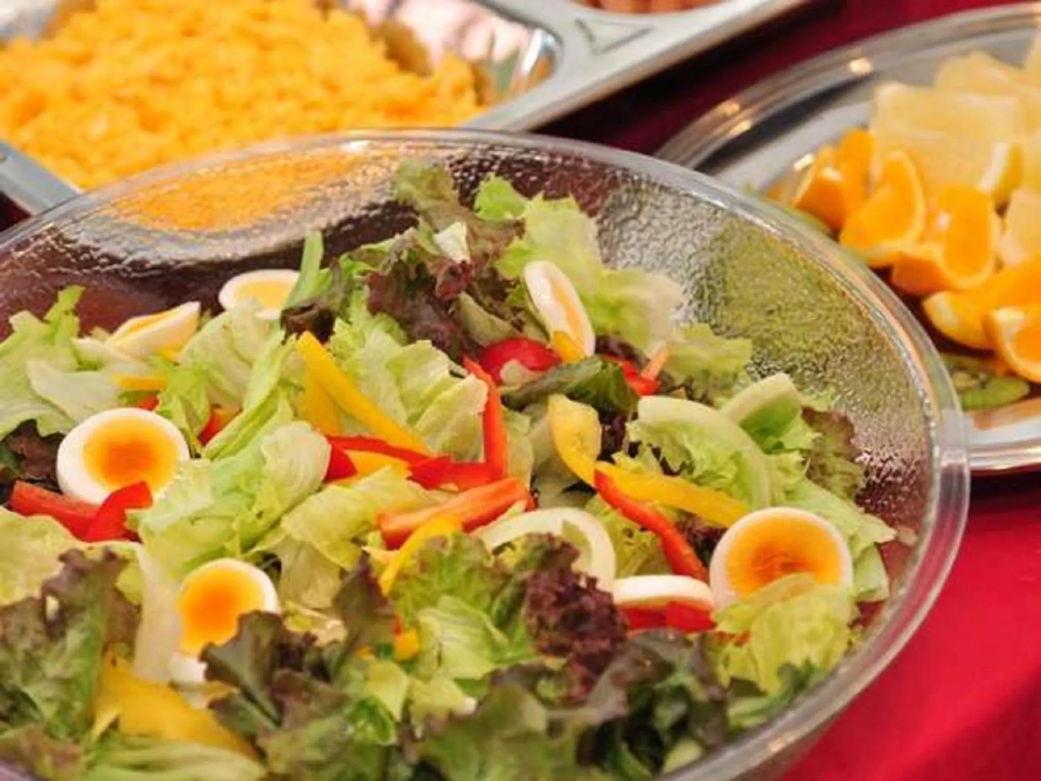 Buffet breakfast in Hotel Green Selec