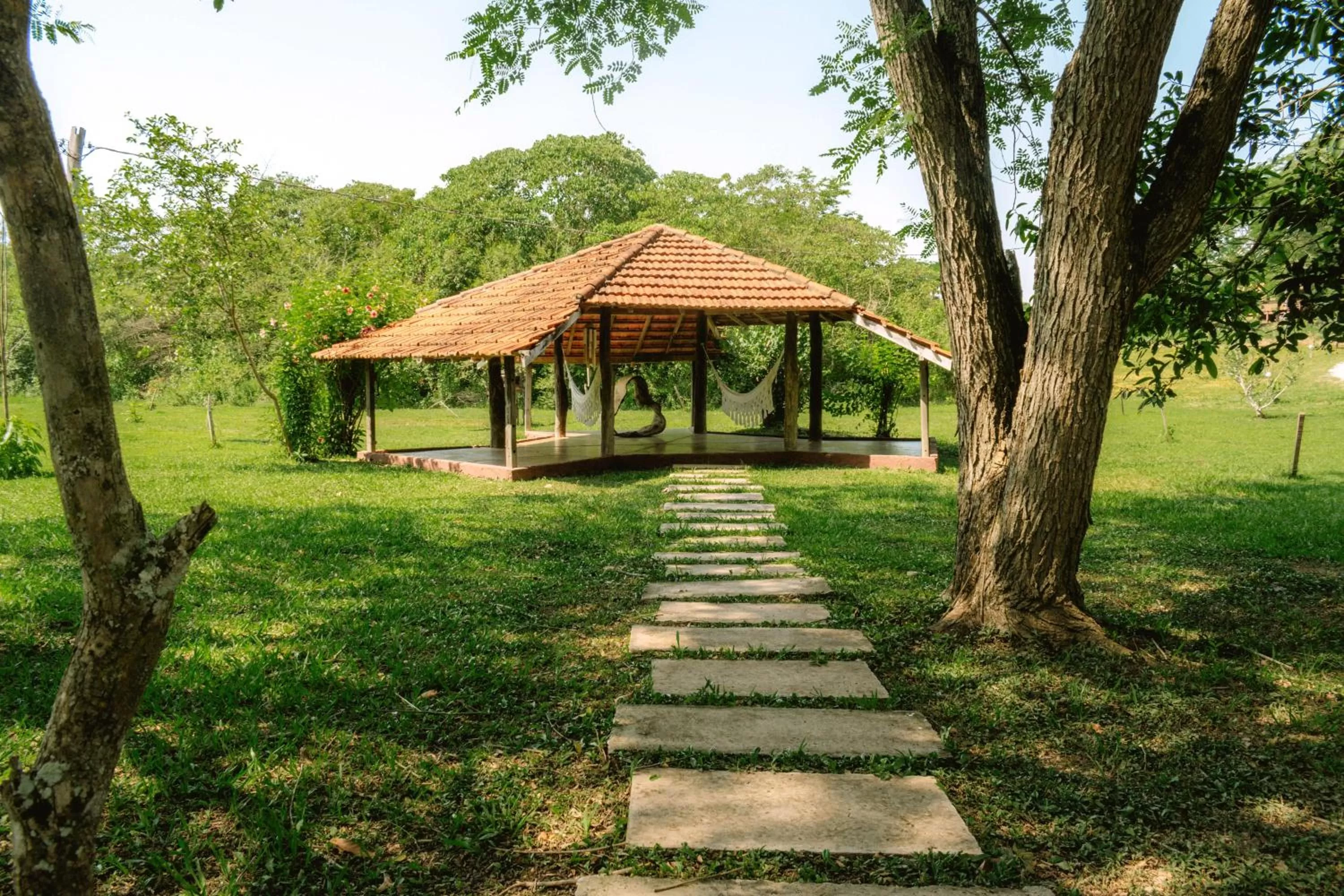 Garden in Hotel Santa Esmeralda