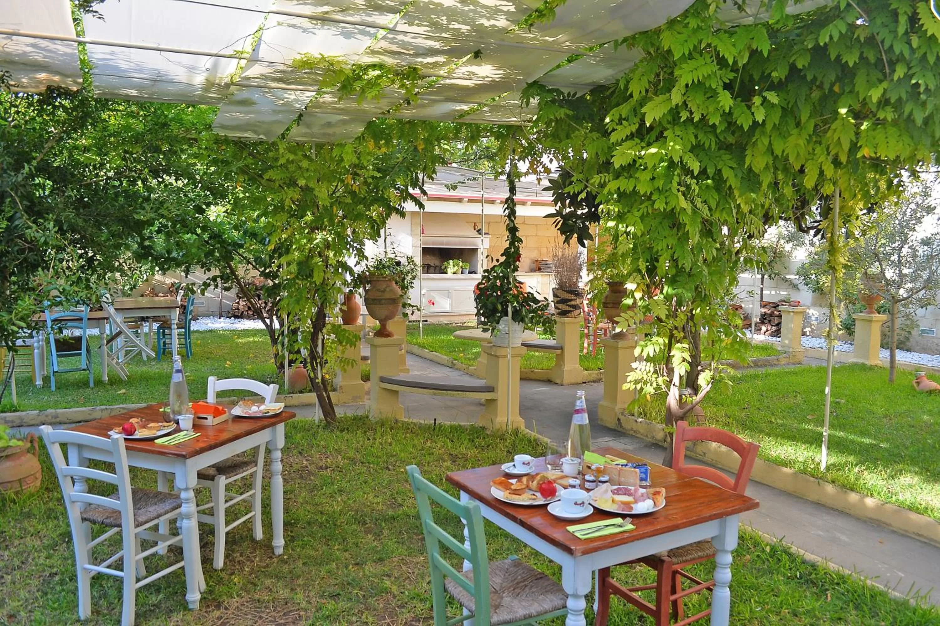 Garden in B&B Gianmarti Suite